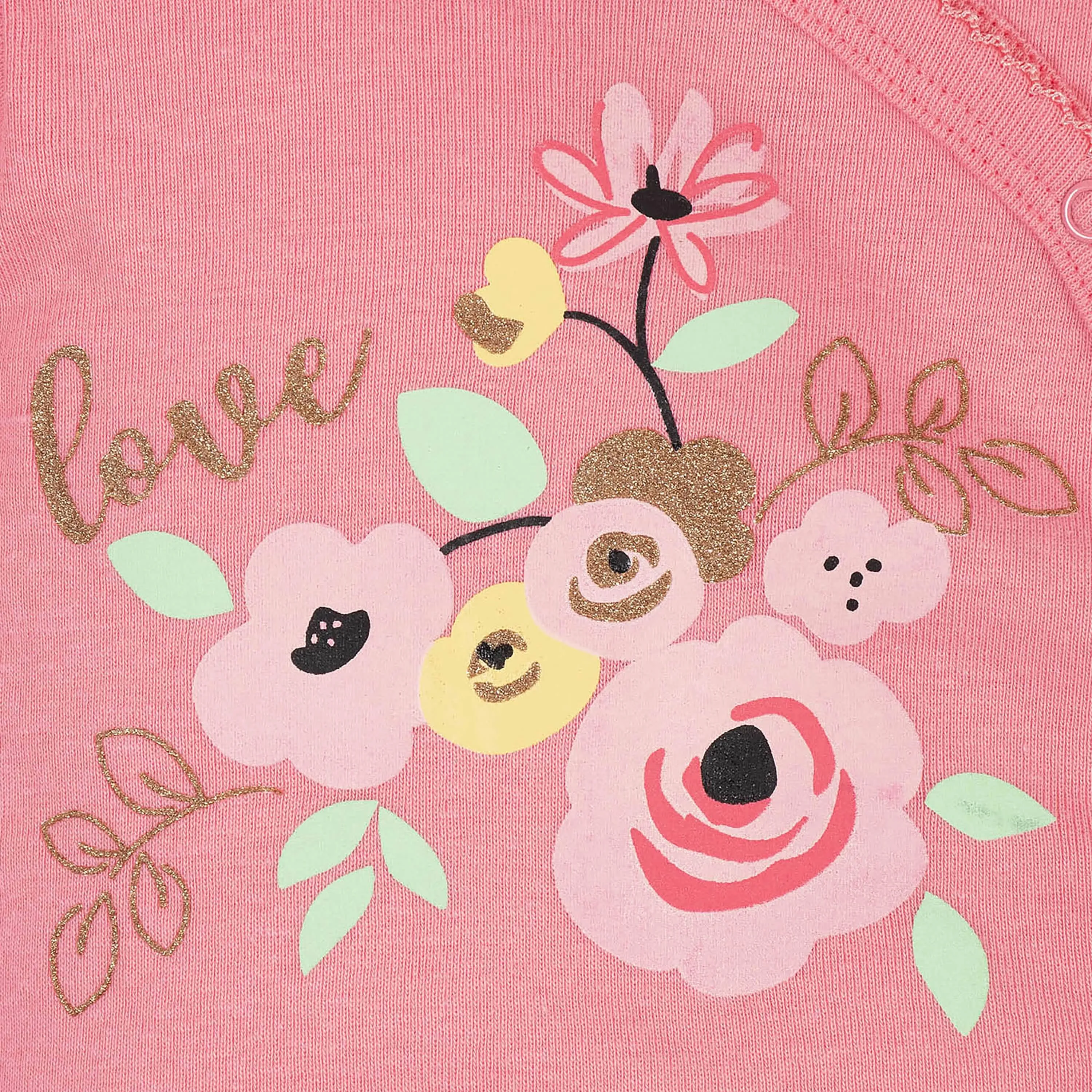 3-Piece Baby Girls Love You Take-Me-Home Set