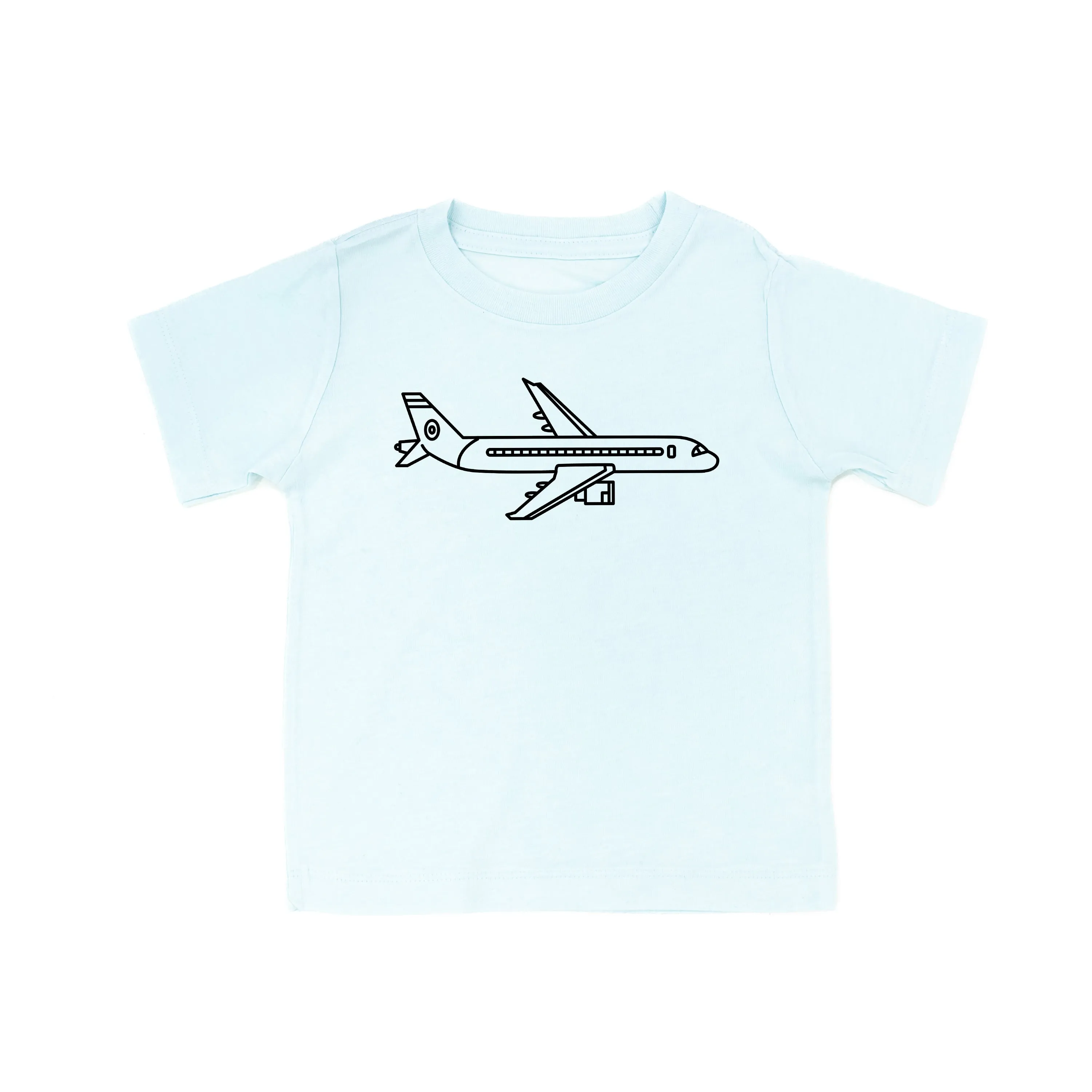 AIRPLANE - Minimalist Design - Short Sleeve Child Shirt