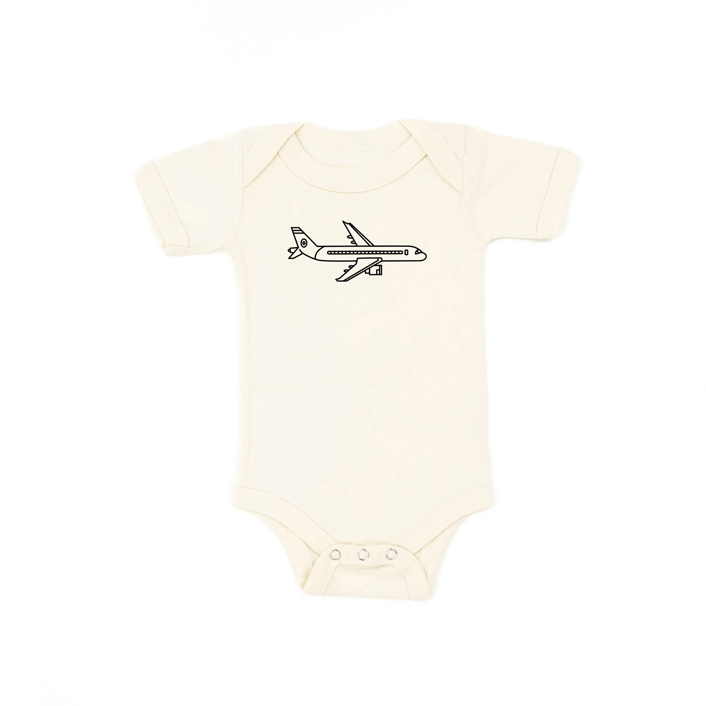 AIRPLANE - Minimalist Design - Short Sleeve Child Shirt