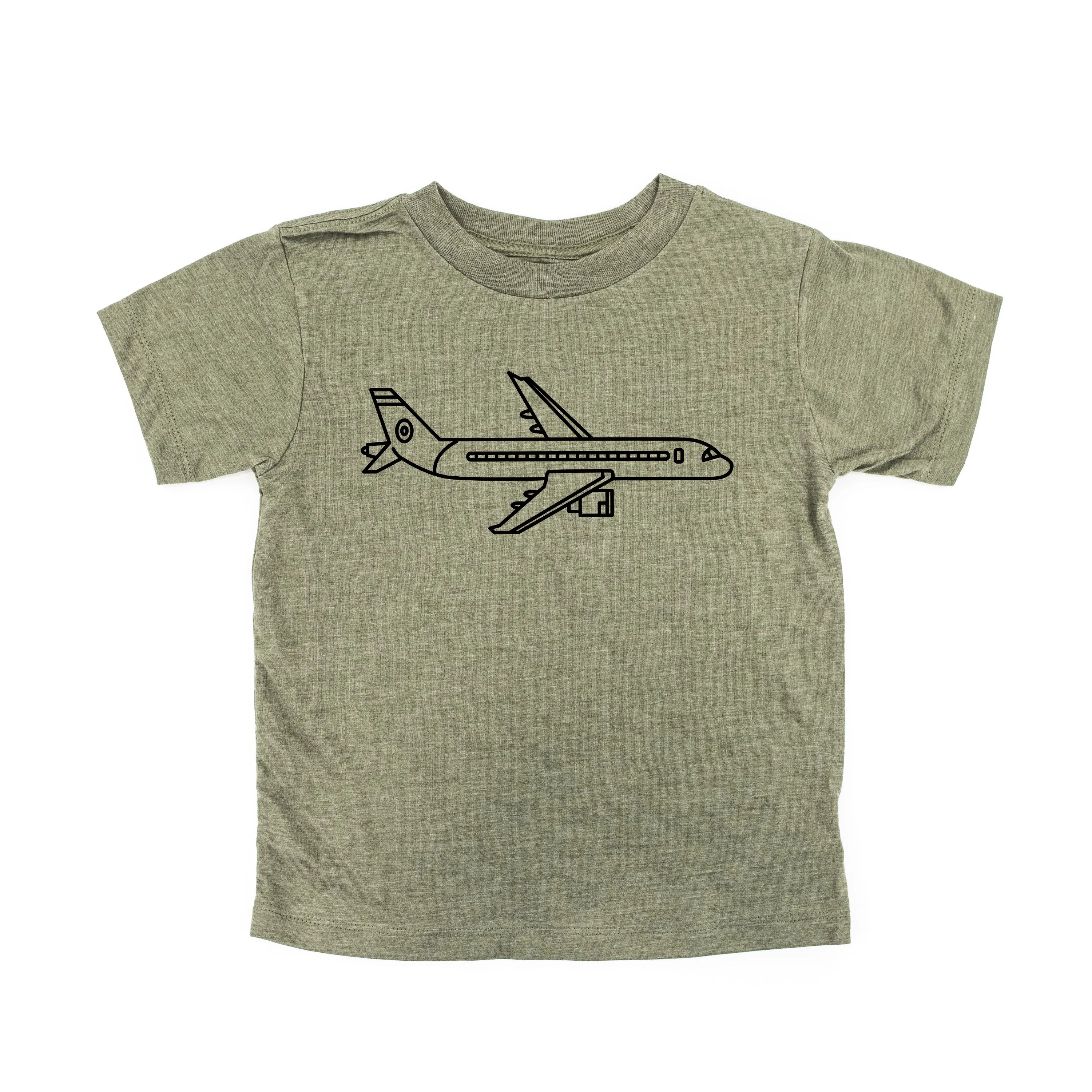 AIRPLANE - Minimalist Design - Short Sleeve Child Shirt