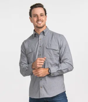 ALL TERRAIN TECH FLANNEL LS-granite