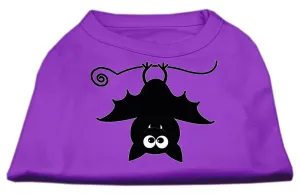 Batsy The Bat Screen Print Dog Shirt Purple Xs (8)