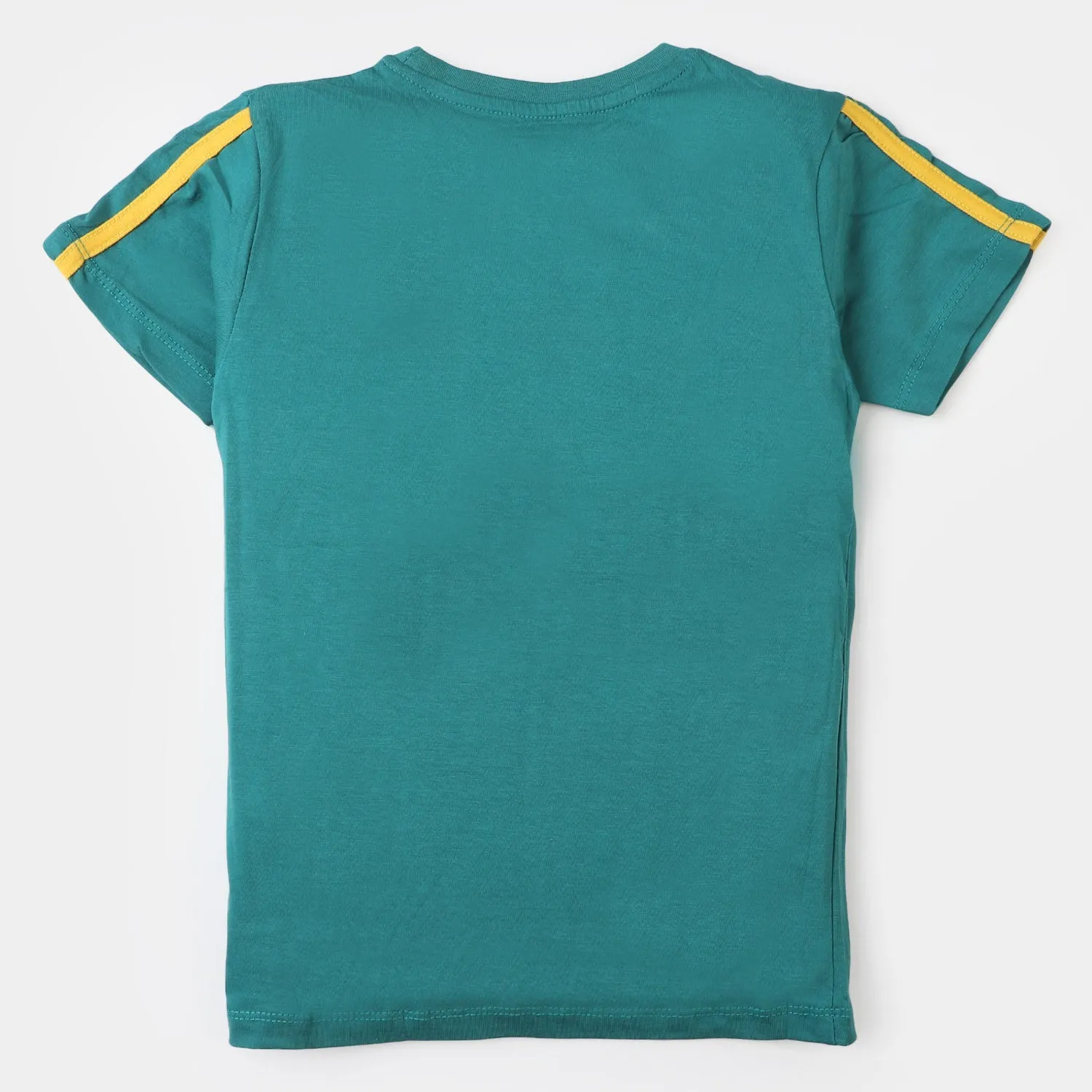 Boys Cotton T-Shirt Legendary - Teal Green