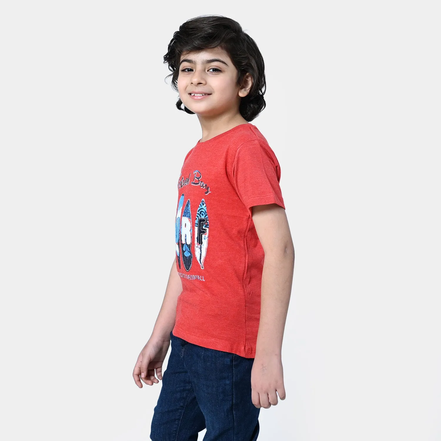 Boys T-Shirt Surf | RED