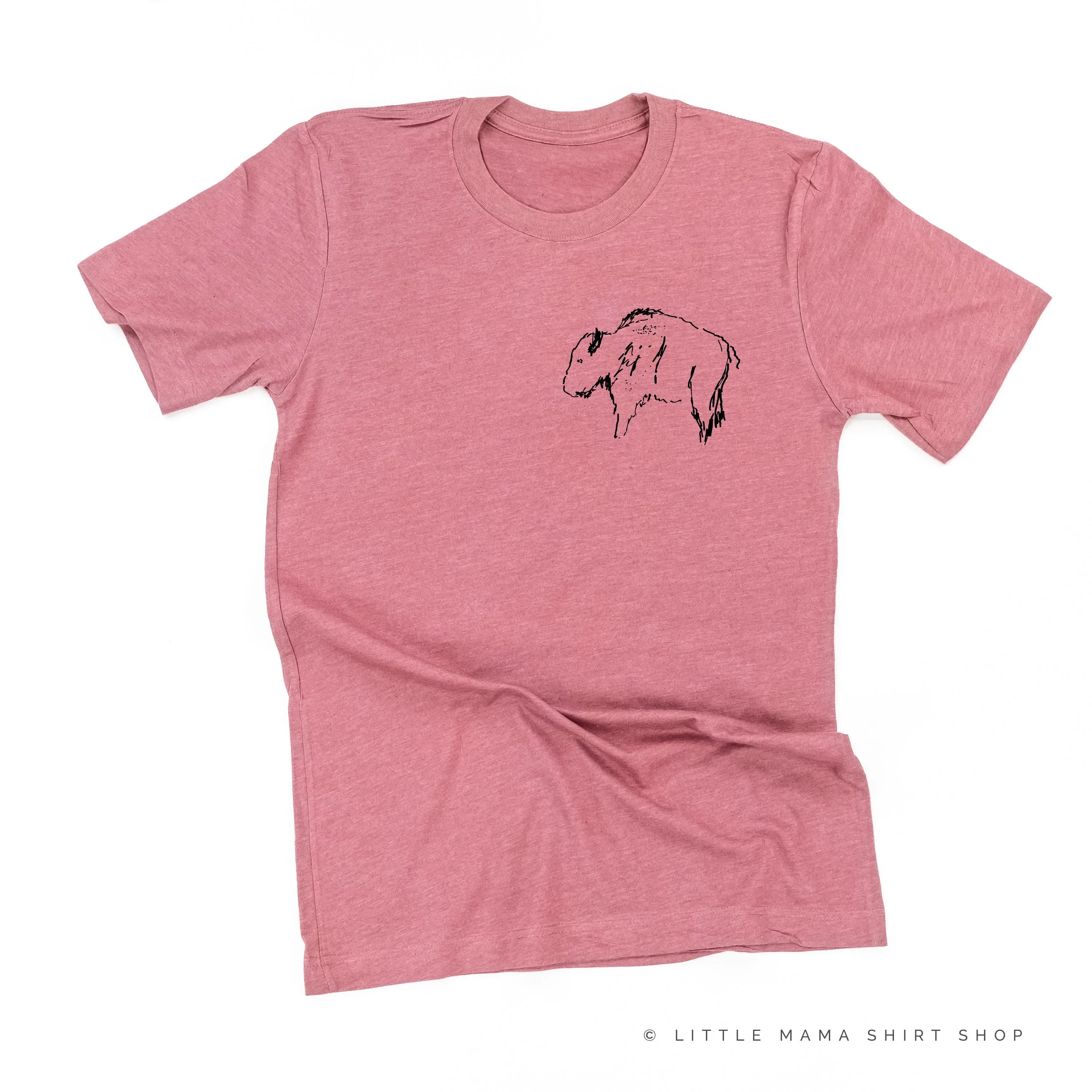 BUFFALO - Pocket Design - Unisex Tee