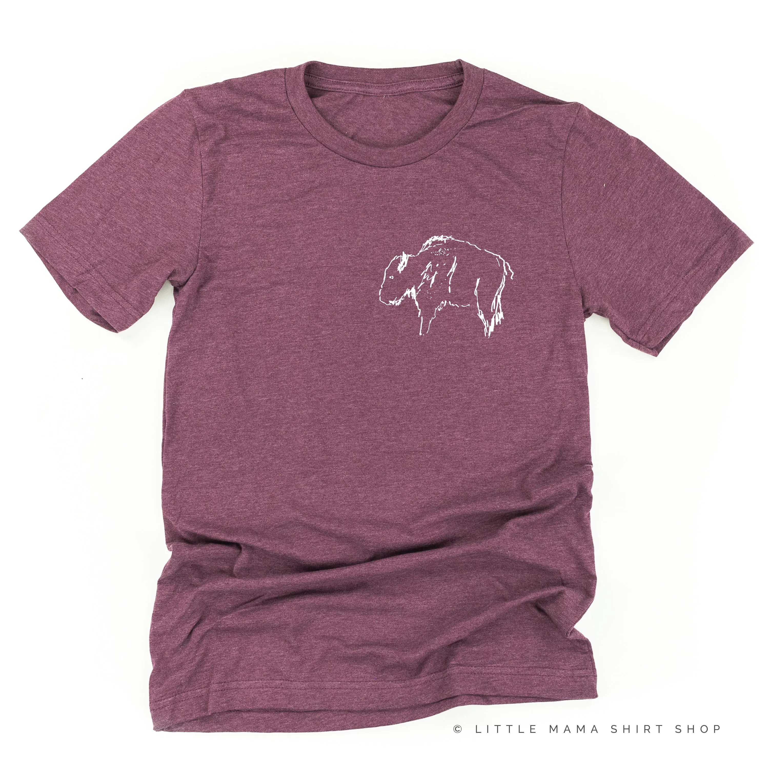 BUFFALO - Pocket Design - Unisex Tee