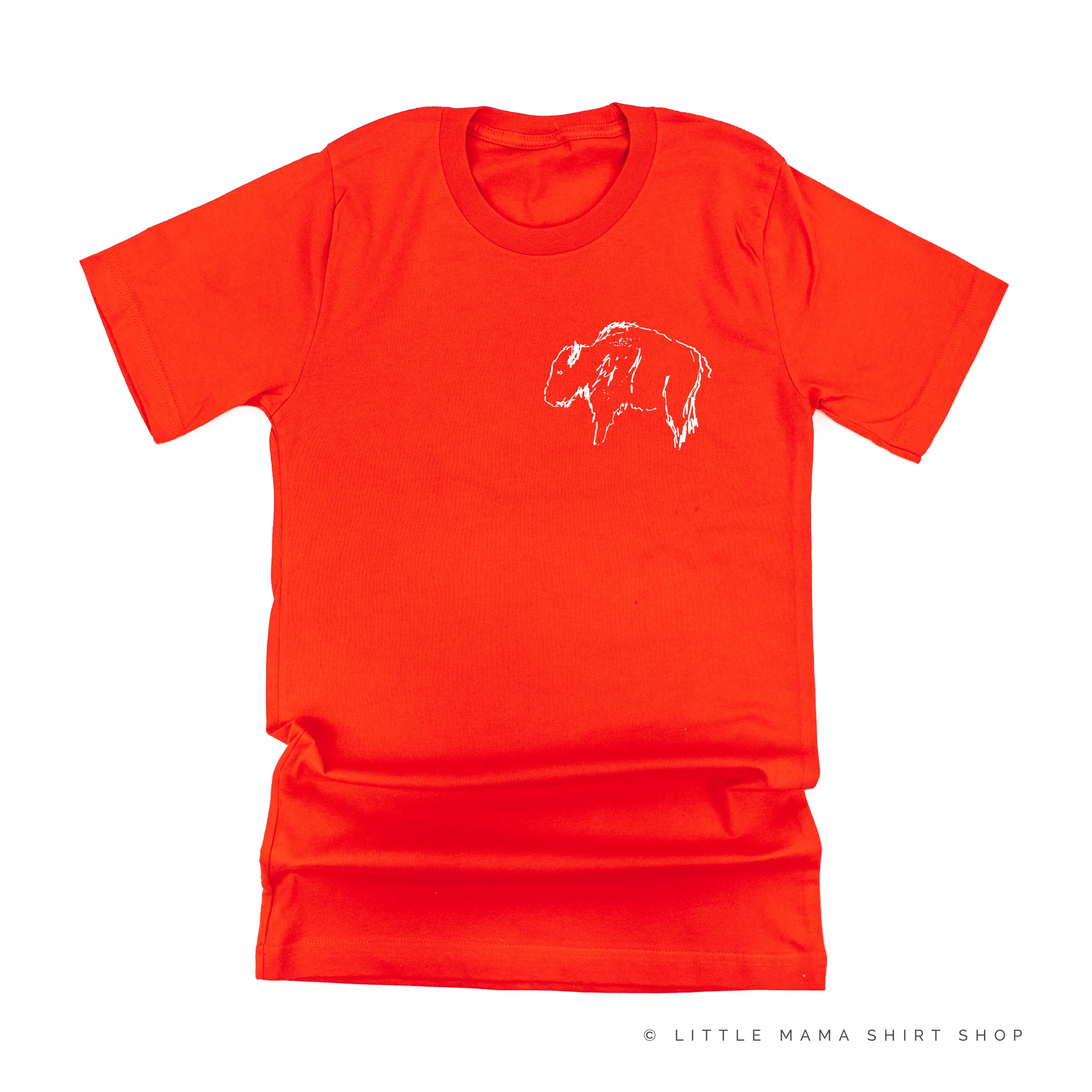 BUFFALO - Pocket Design - Unisex Tee