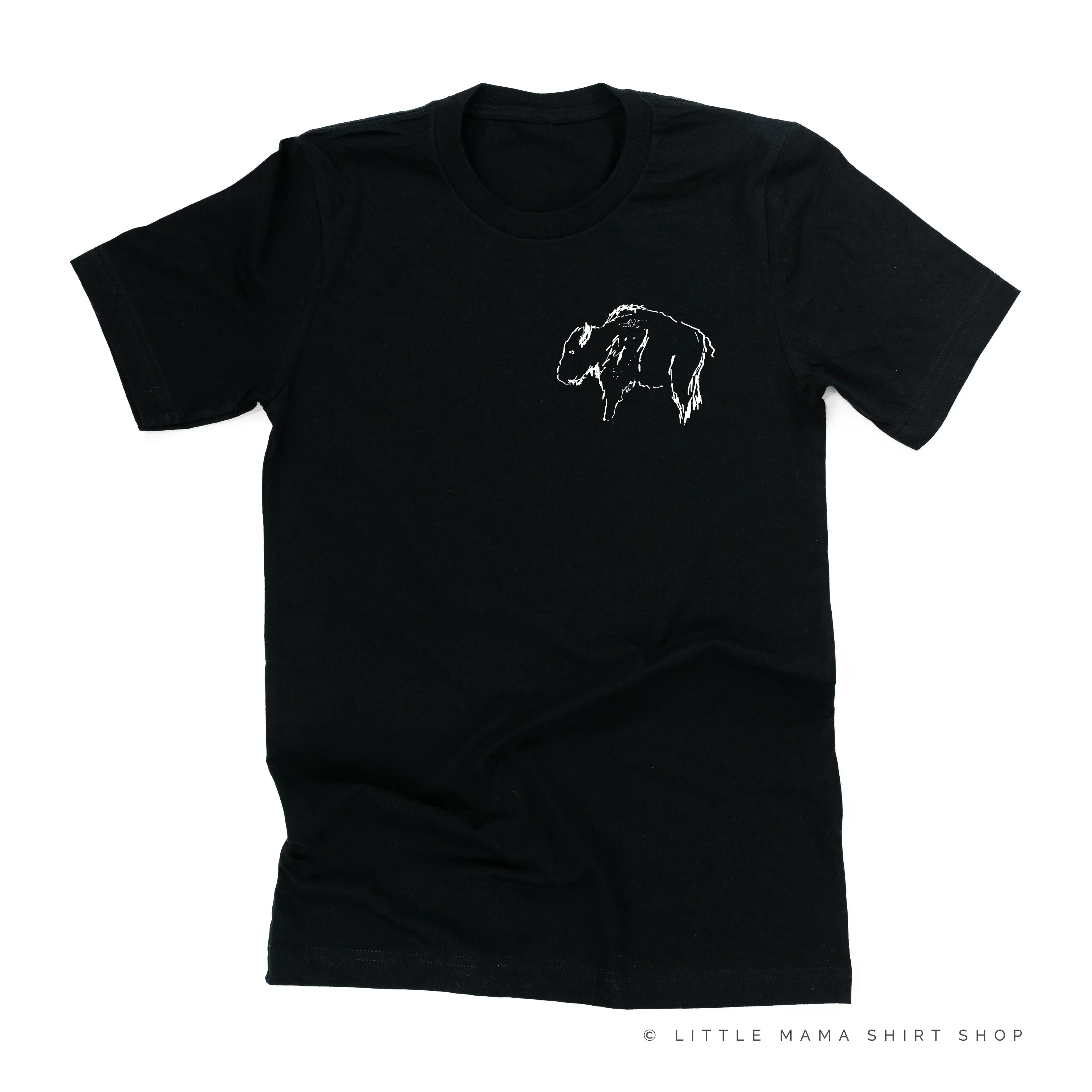 BUFFALO - Pocket Design - Unisex Tee