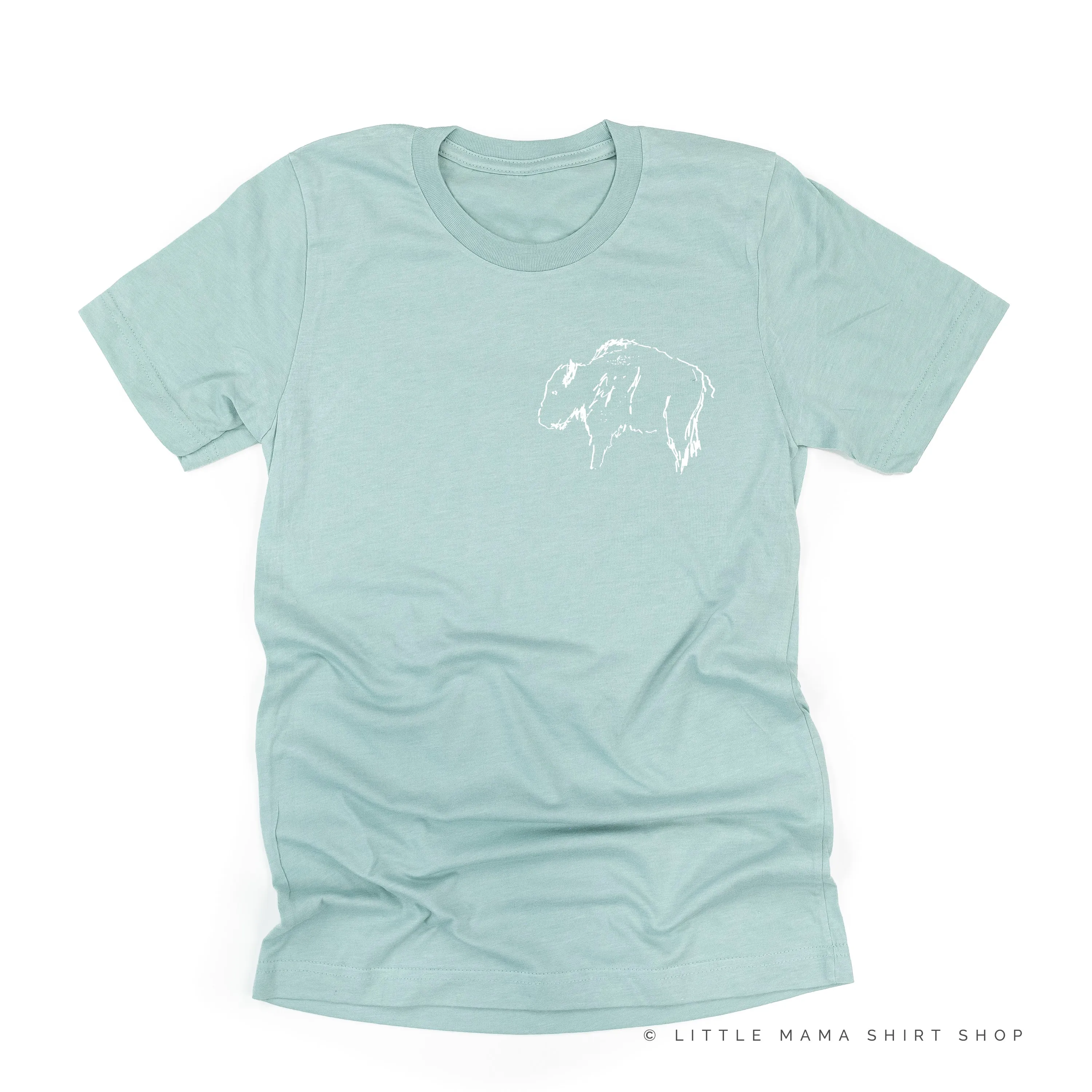 BUFFALO - Pocket Design - Unisex Tee