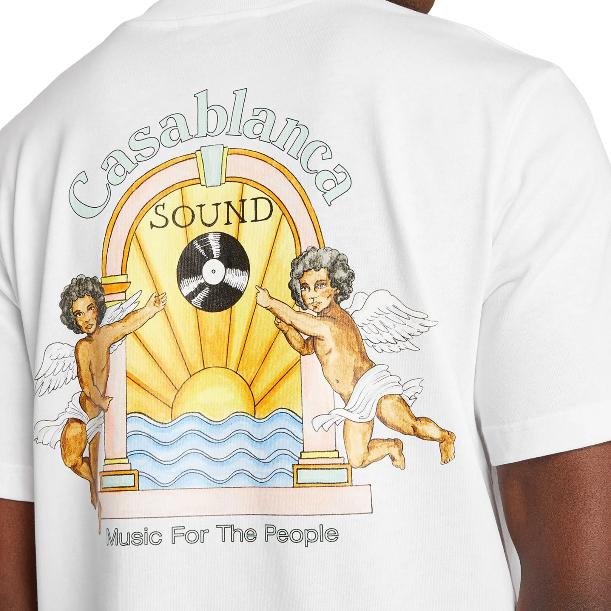 Casablanca Studio De Musique T Shirt White