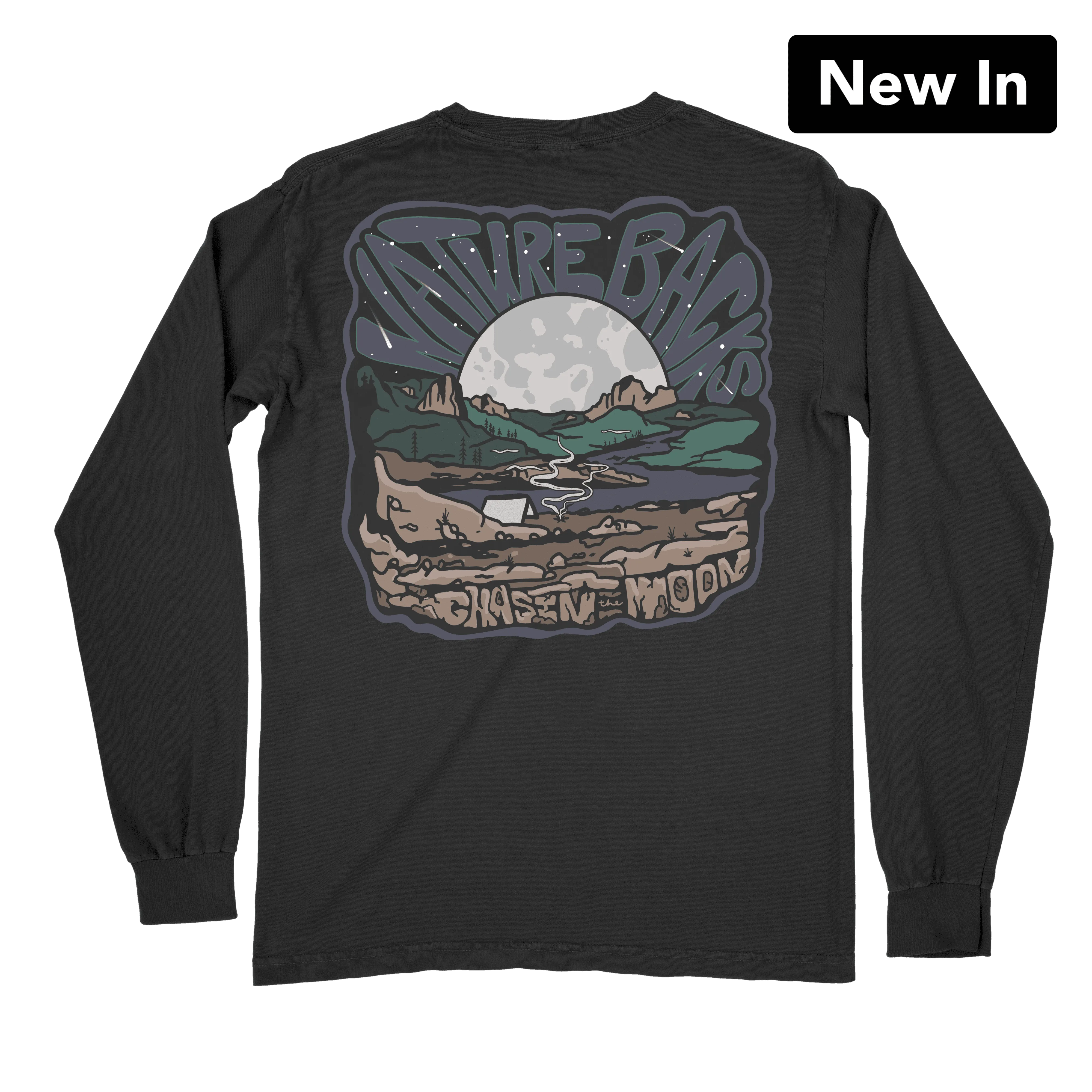 Chasing the Moon Long Sleeve (Black)