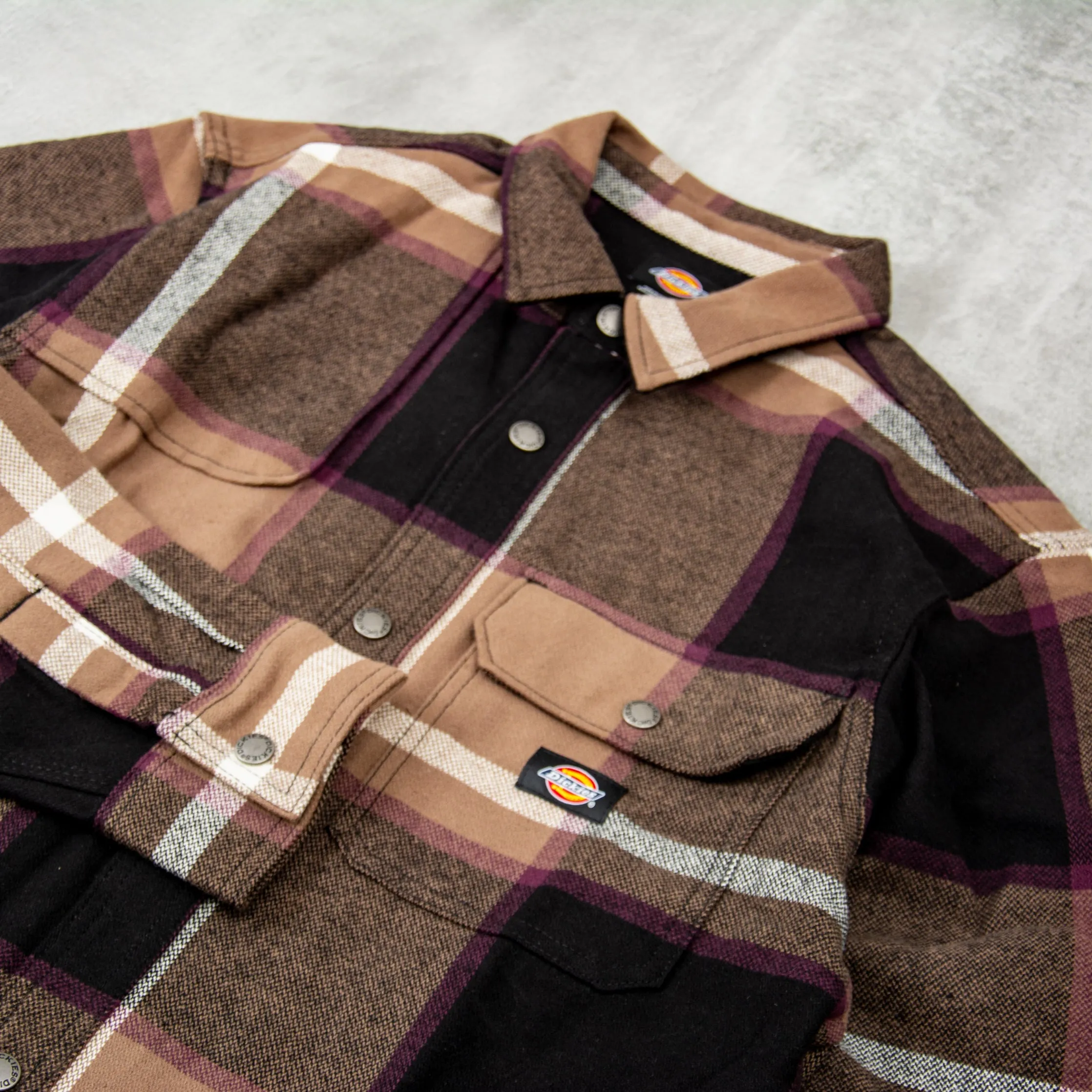 Dickies Nimmons Shirt - Dark Brown