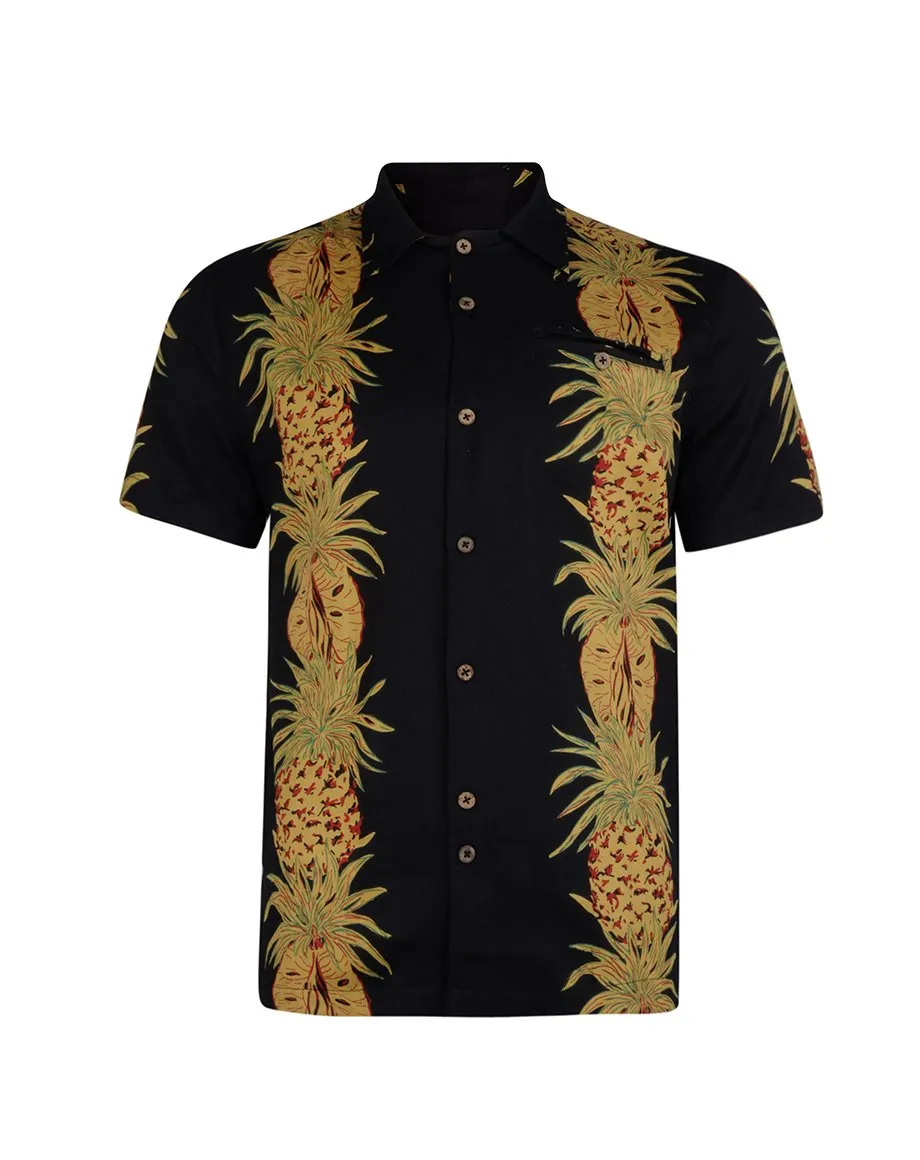 EROS PRINT MENS SHIRT | BLACK