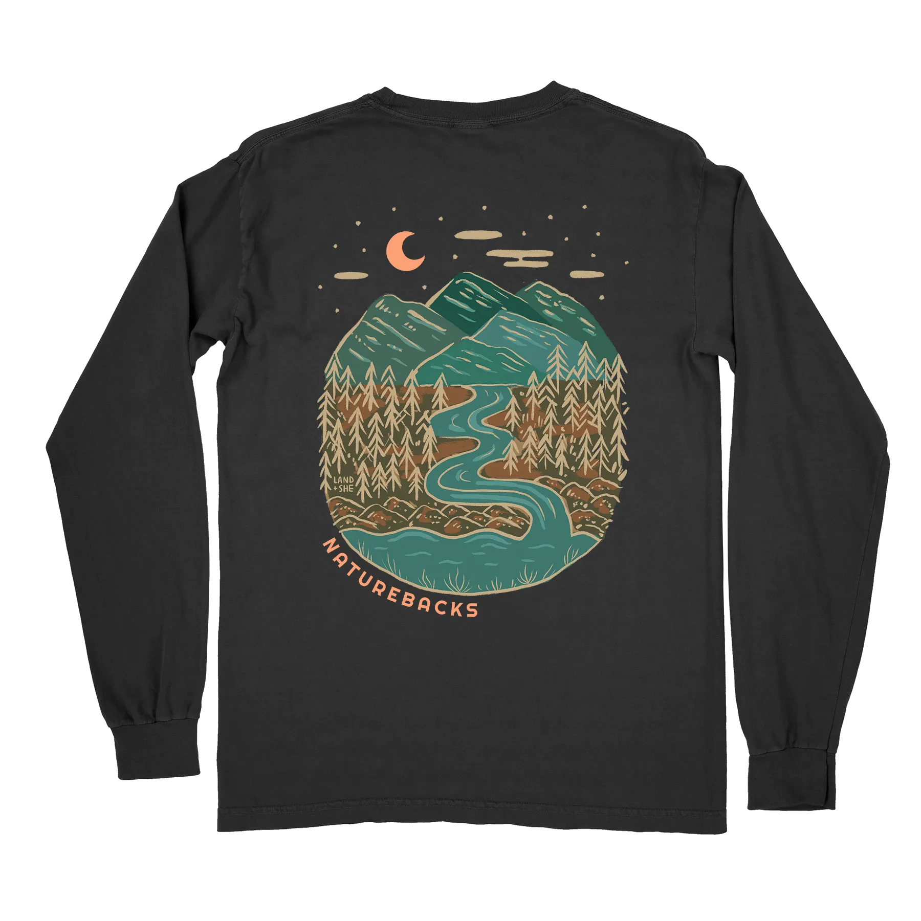 Evergreen Long Sleeve (Black)