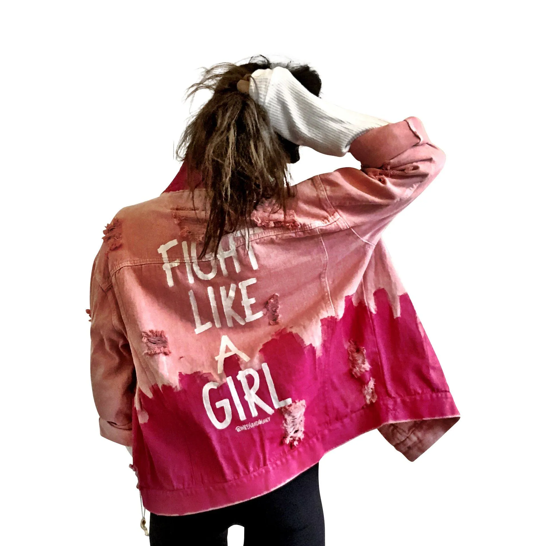 'FOR THE GIRLS' DENIM JACKET