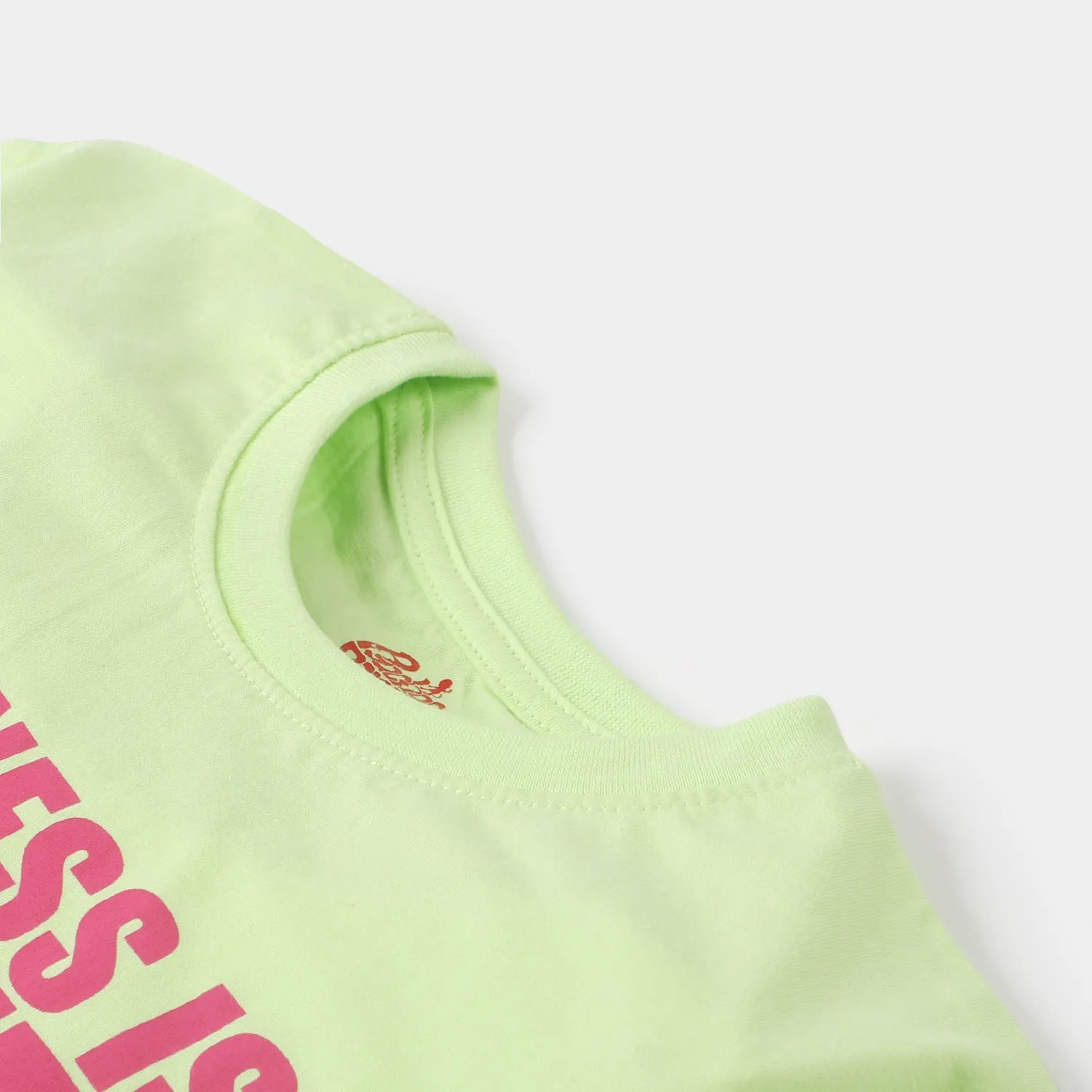 Girls T-Shirt H/S Peanuts  - Light Green