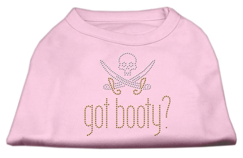 Got Booty? Rhinestone Shirts Light Pink XXXL (20)