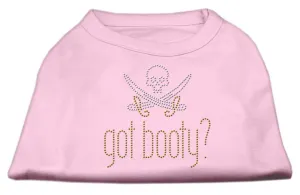 Got Booty? Rhinestone Shirts Light Pink XXXL (20)