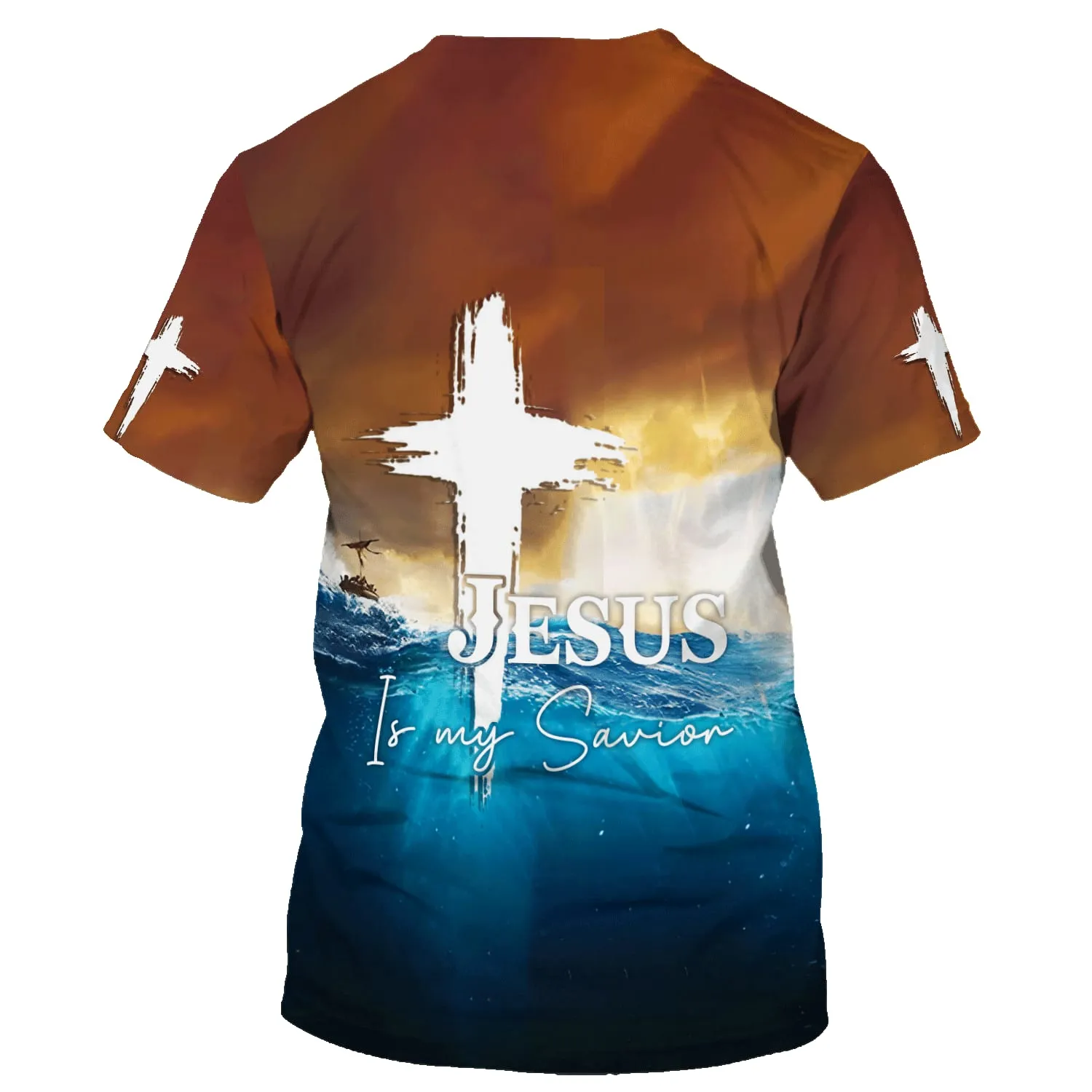 Jesus Is My Savior Hands 3d All Over Print Shirt - Christian 3d Shirts For Men Women