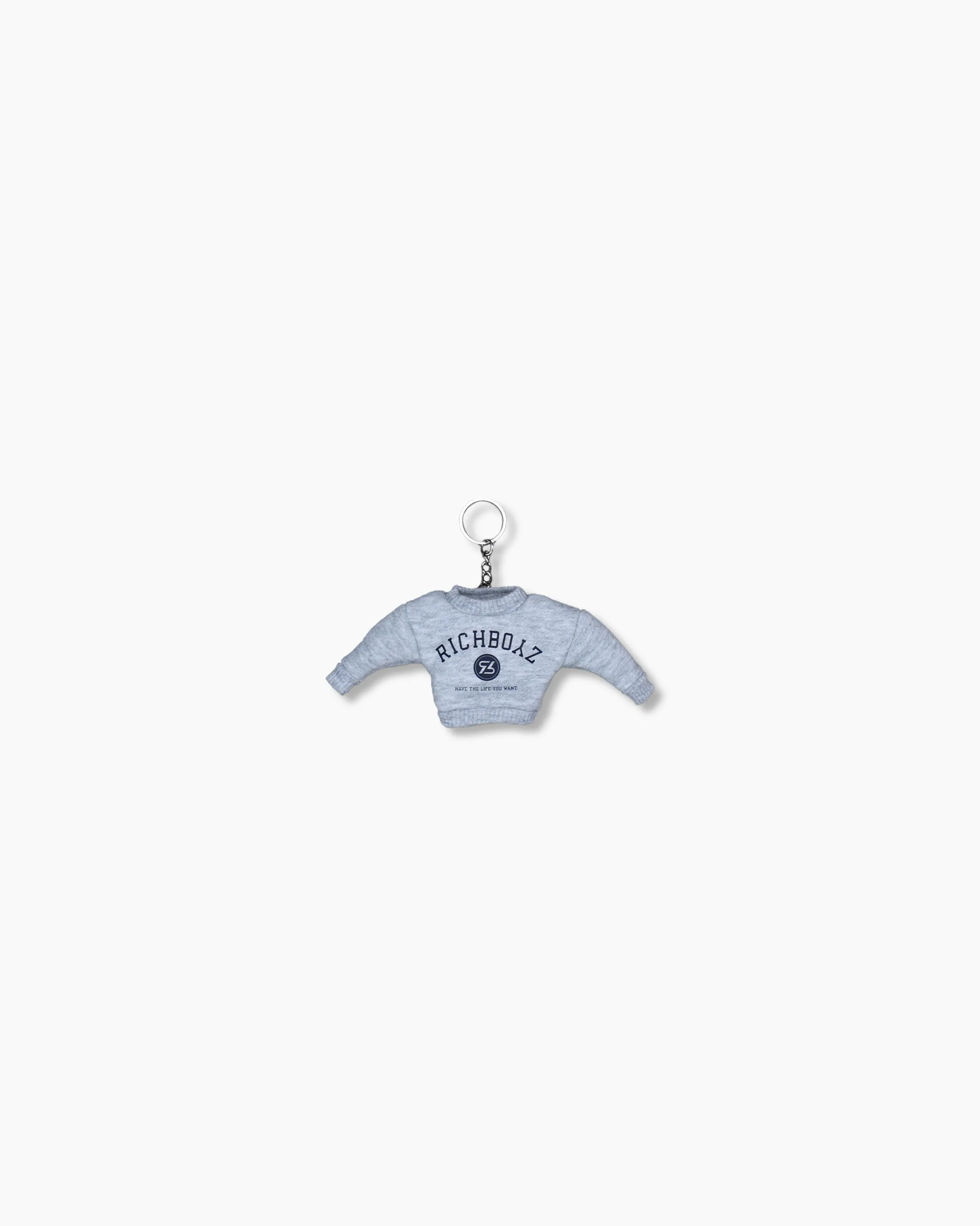 Keychain - Heather Gray