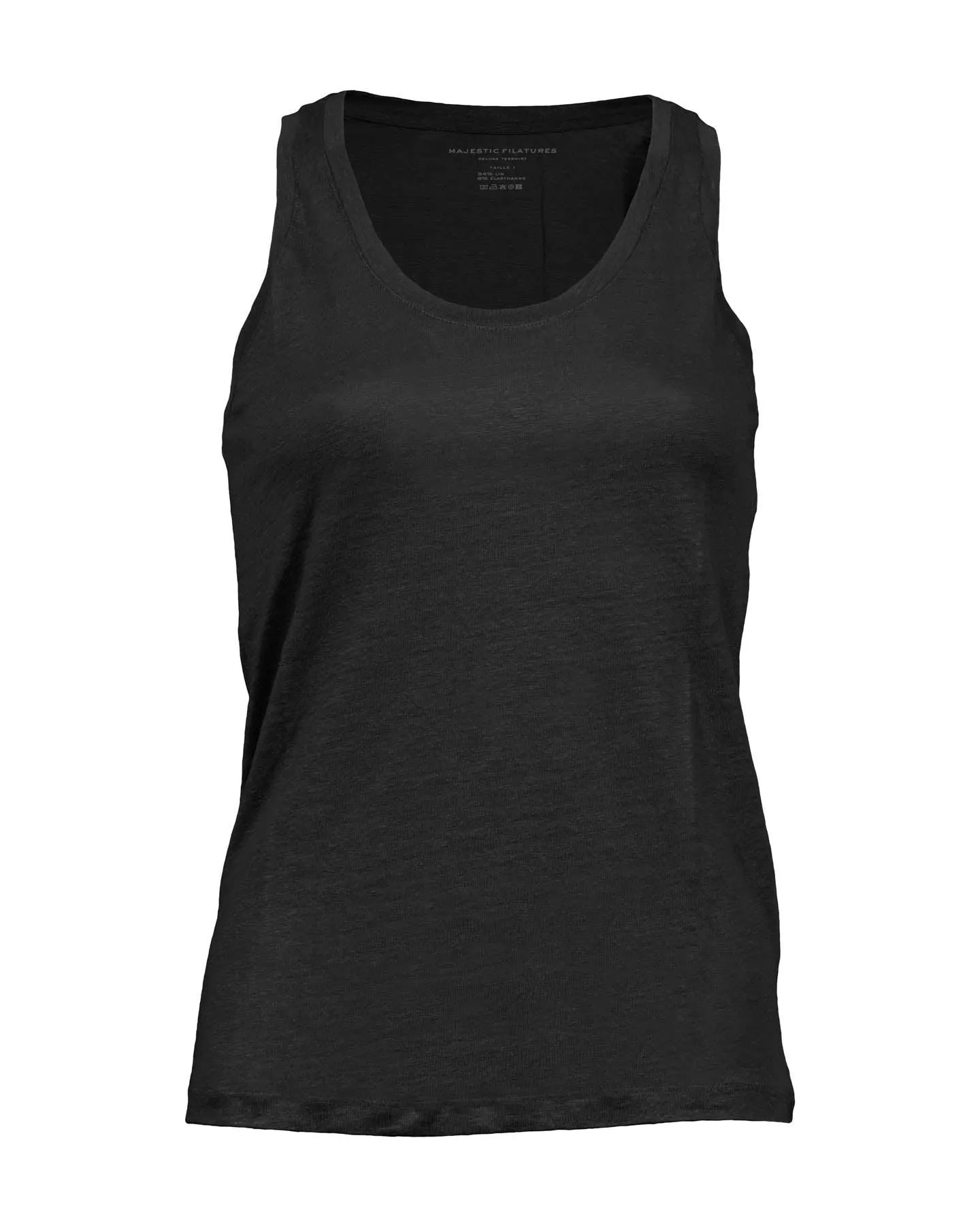 Linen Stretch Tank Top