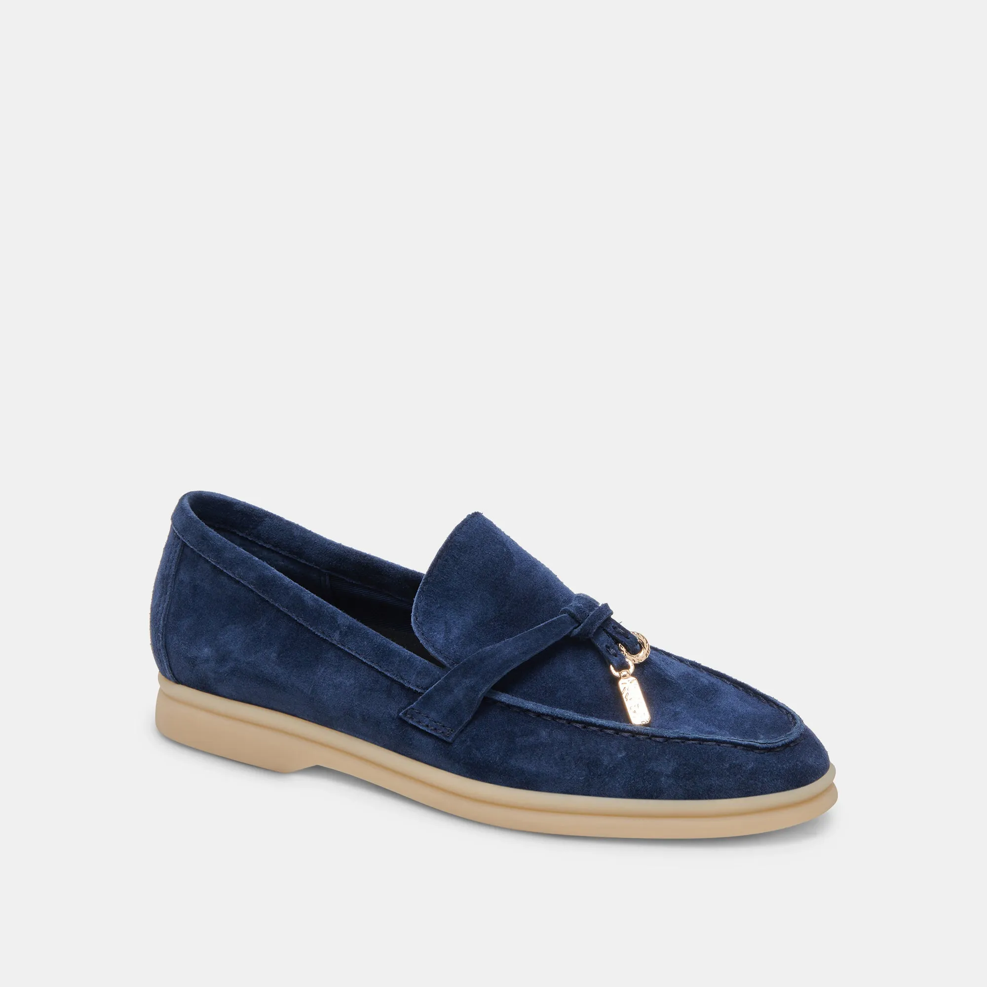 LONZO FLATS NAVY SUEDE