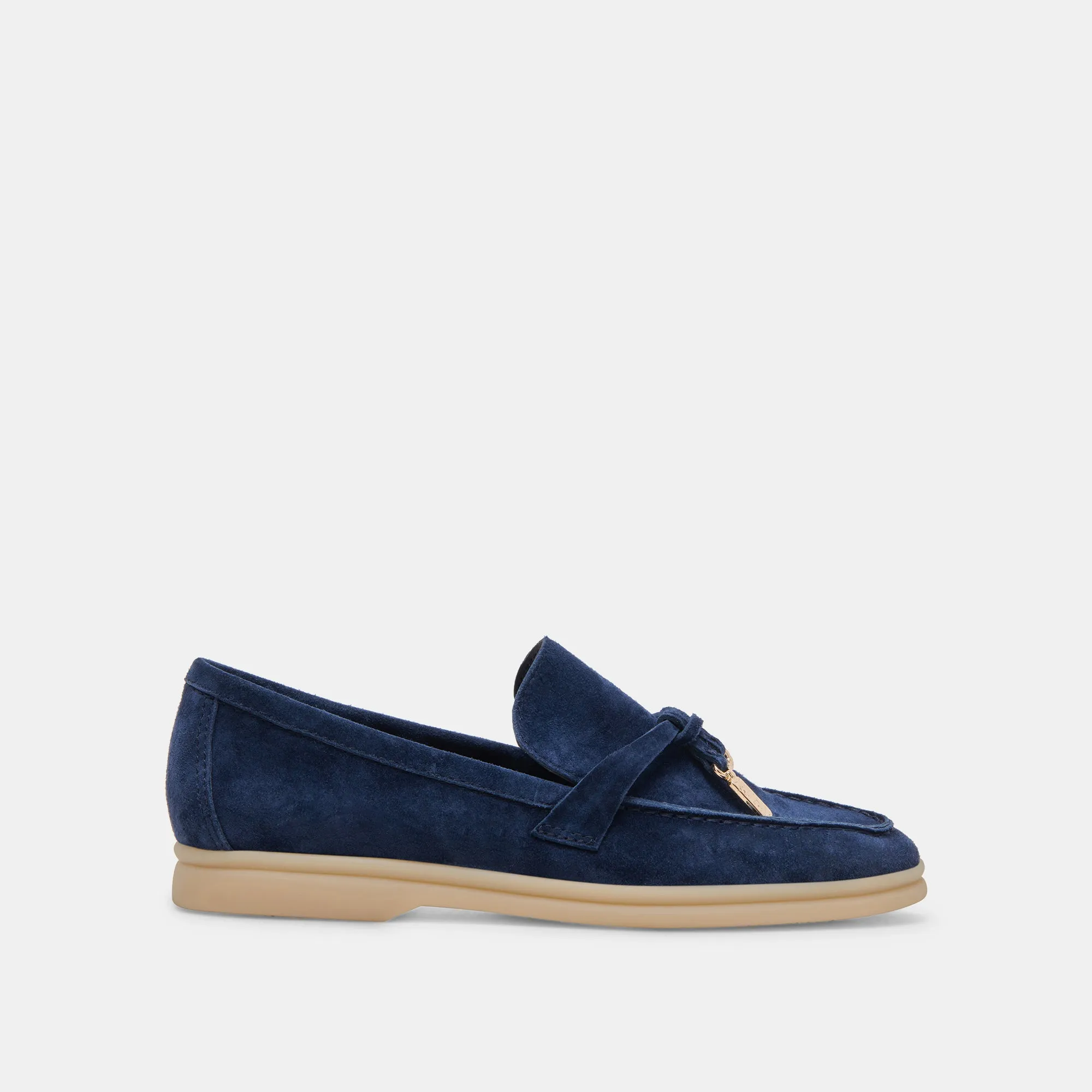 LONZO FLATS NAVY SUEDE