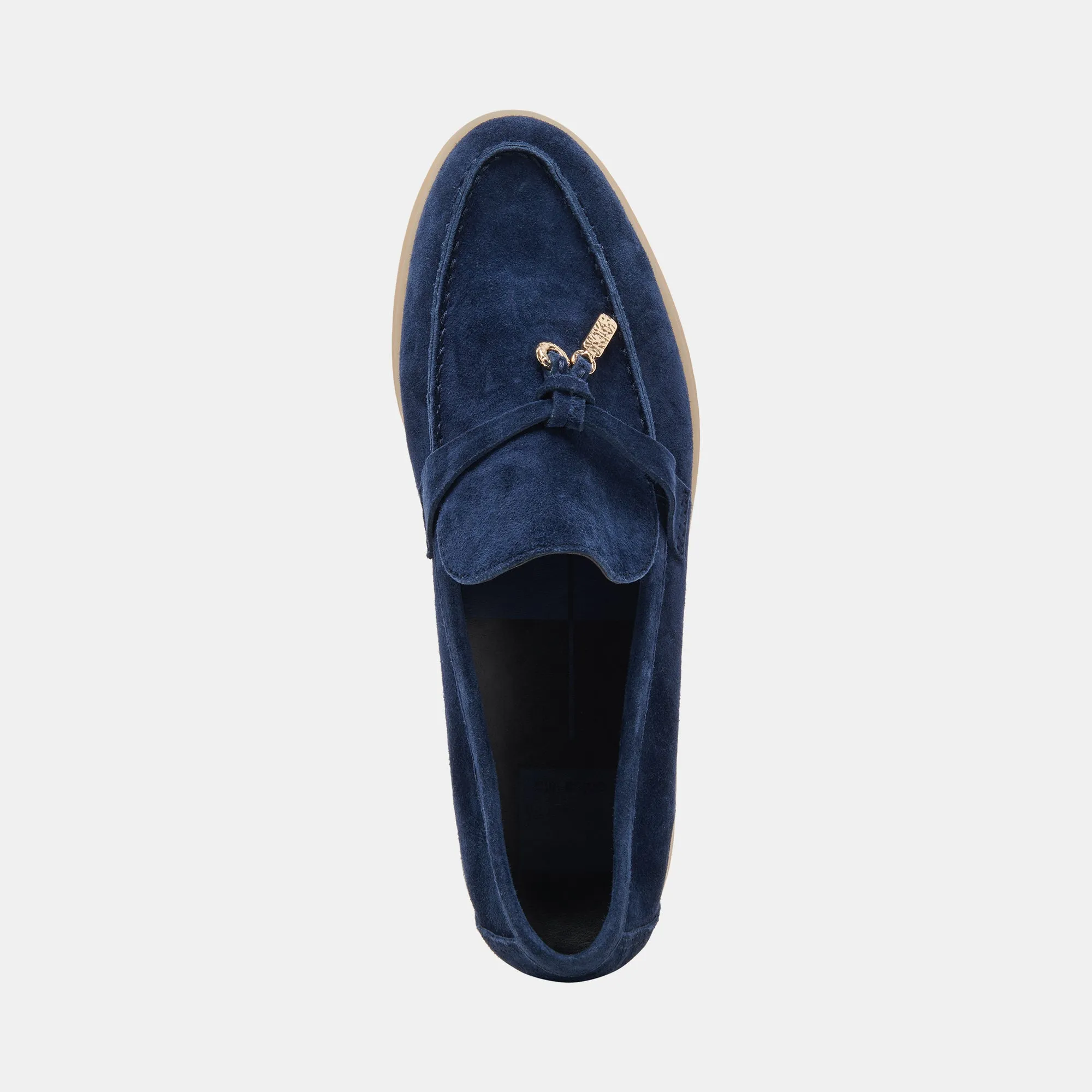 LONZO FLATS NAVY SUEDE