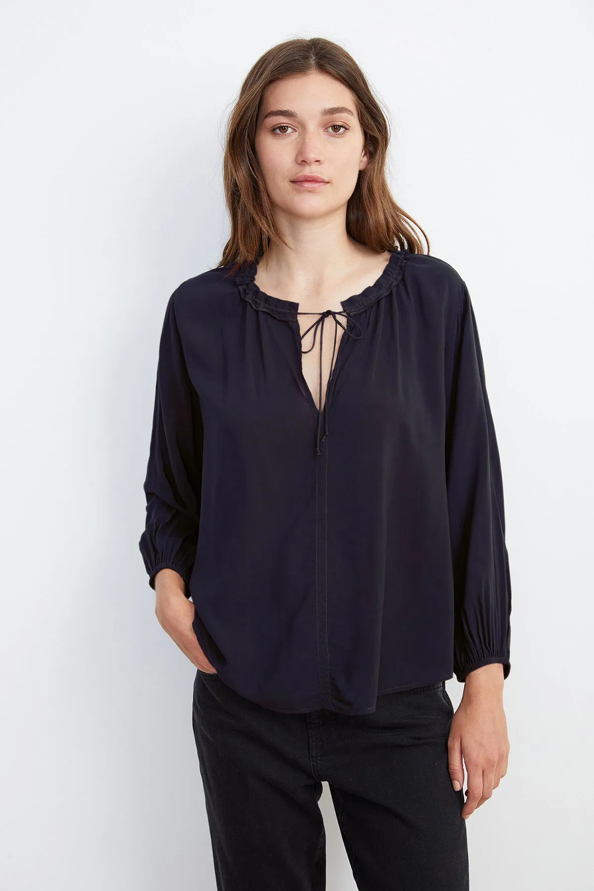 MARTY 3/4 SLEEVE BLOUSE