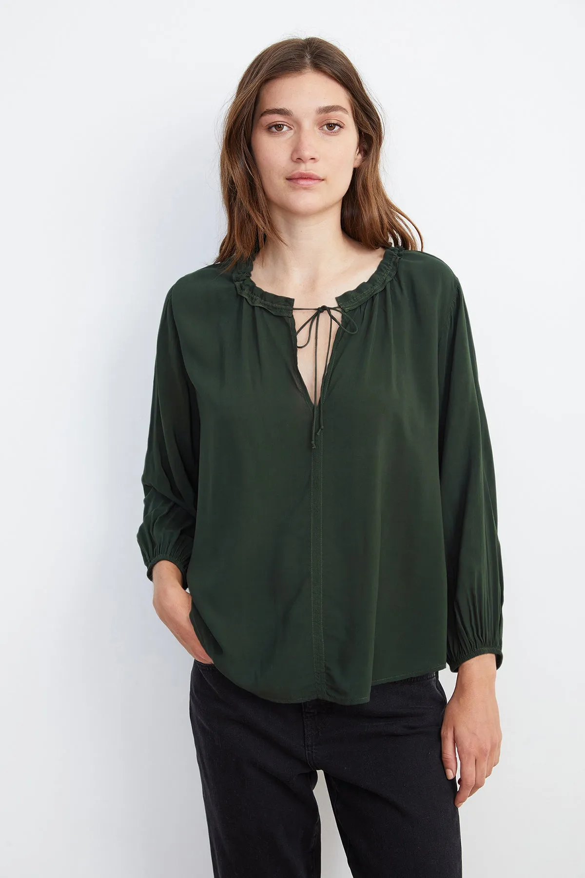 MARTY 3/4 SLEEVE BLOUSE