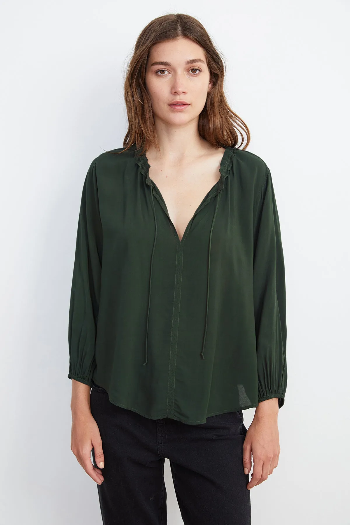 MARTY 3/4 SLEEVE BLOUSE