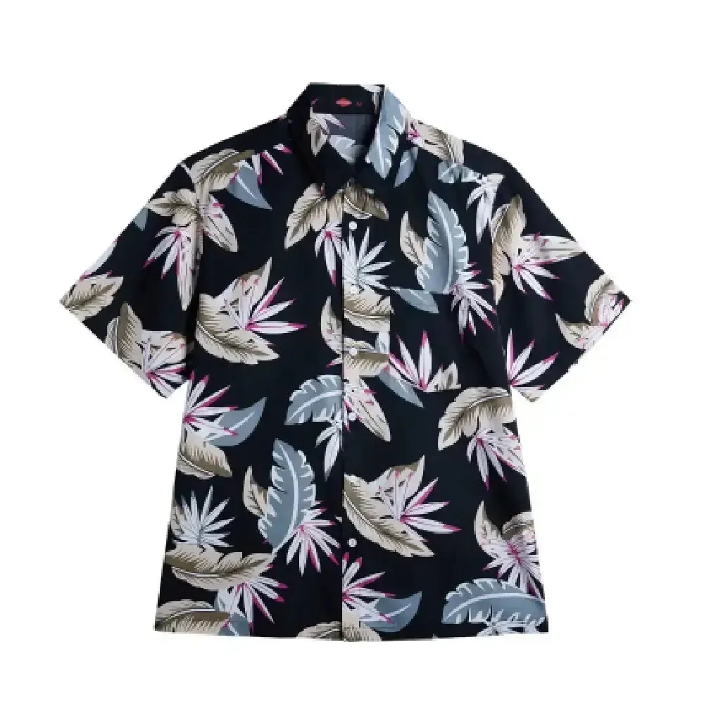 Men's Button Down Hawaiian Shirt