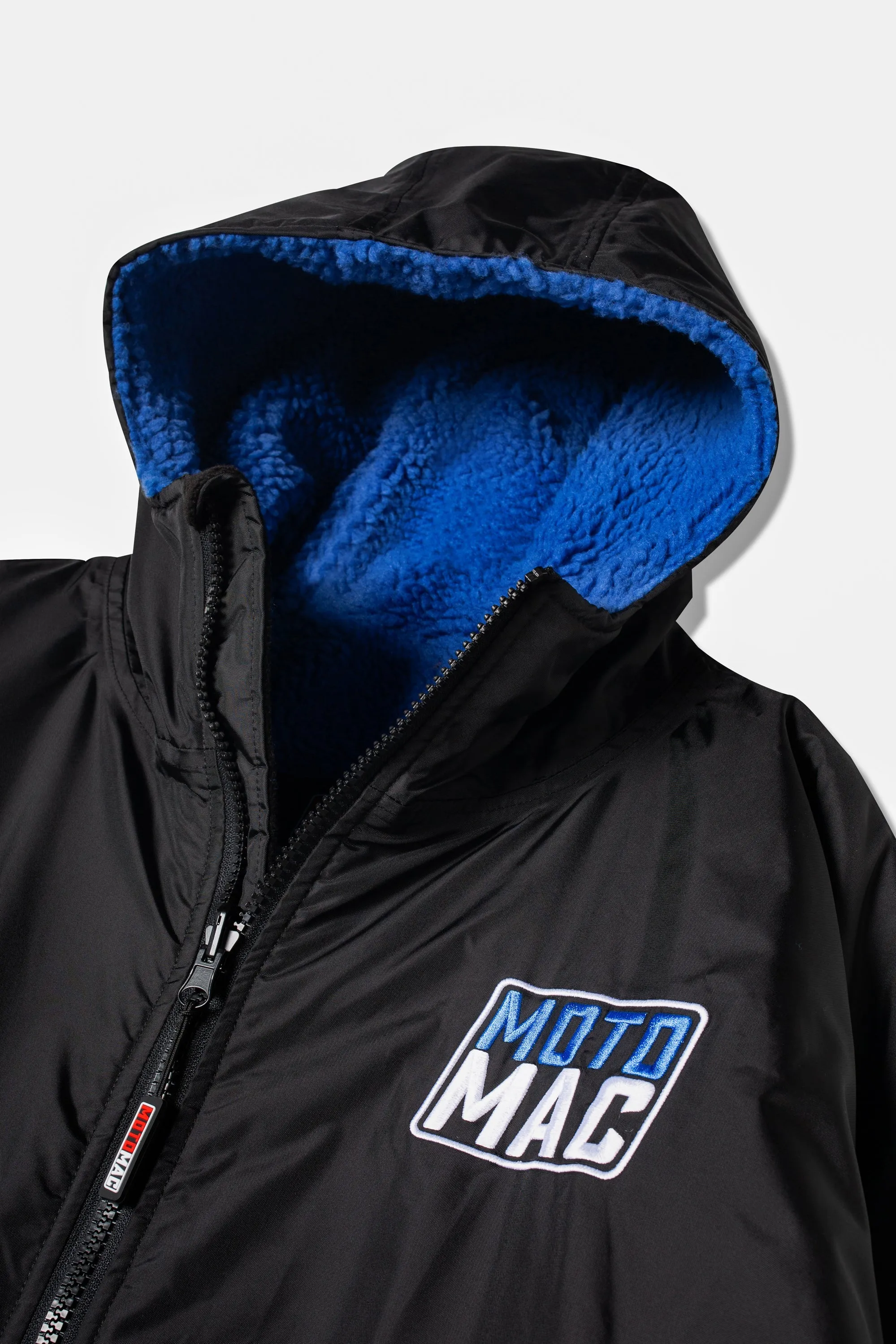 Moto-Mac Robe Coat - Blue Black