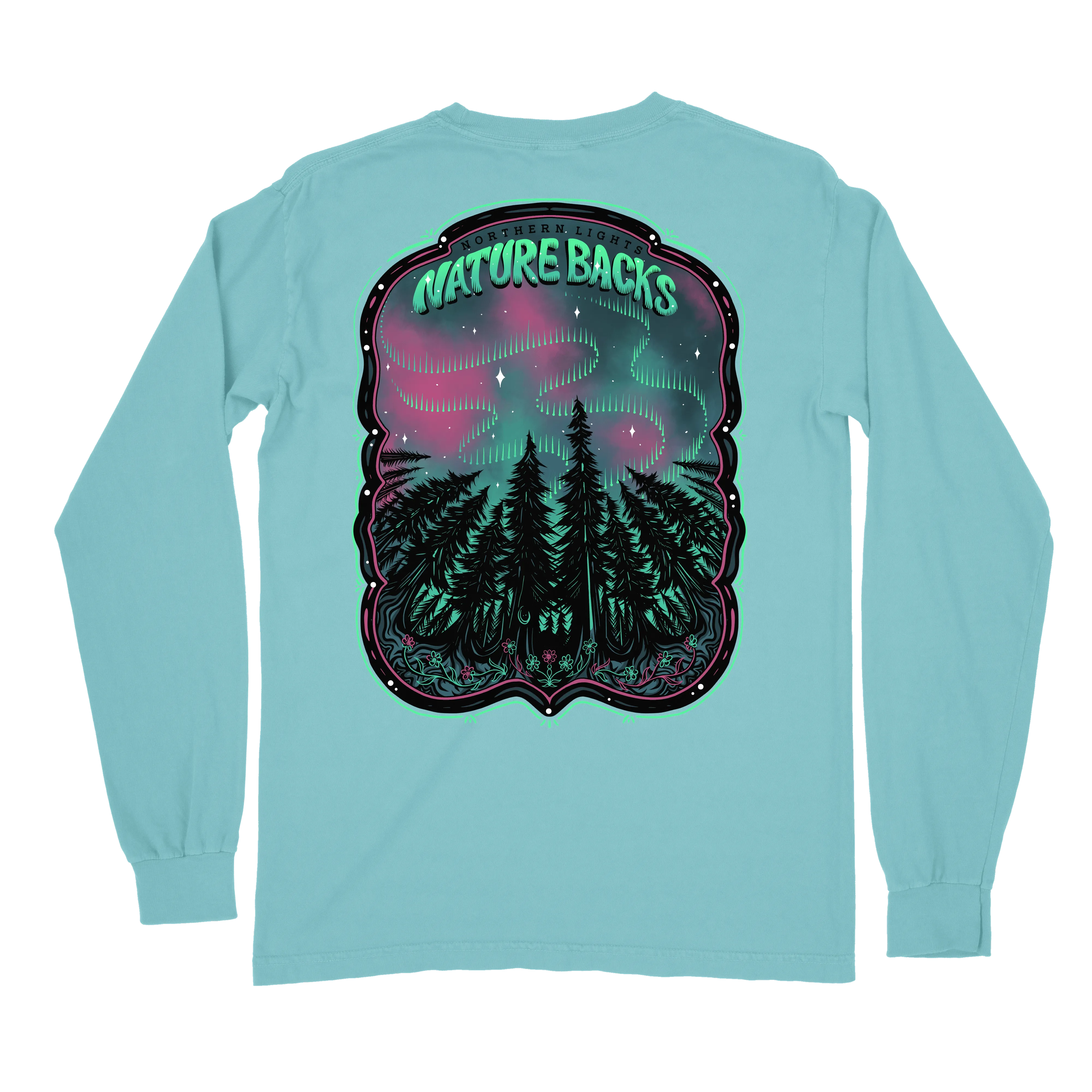 Northern Lights Long Sleeve (Chalky Mint)