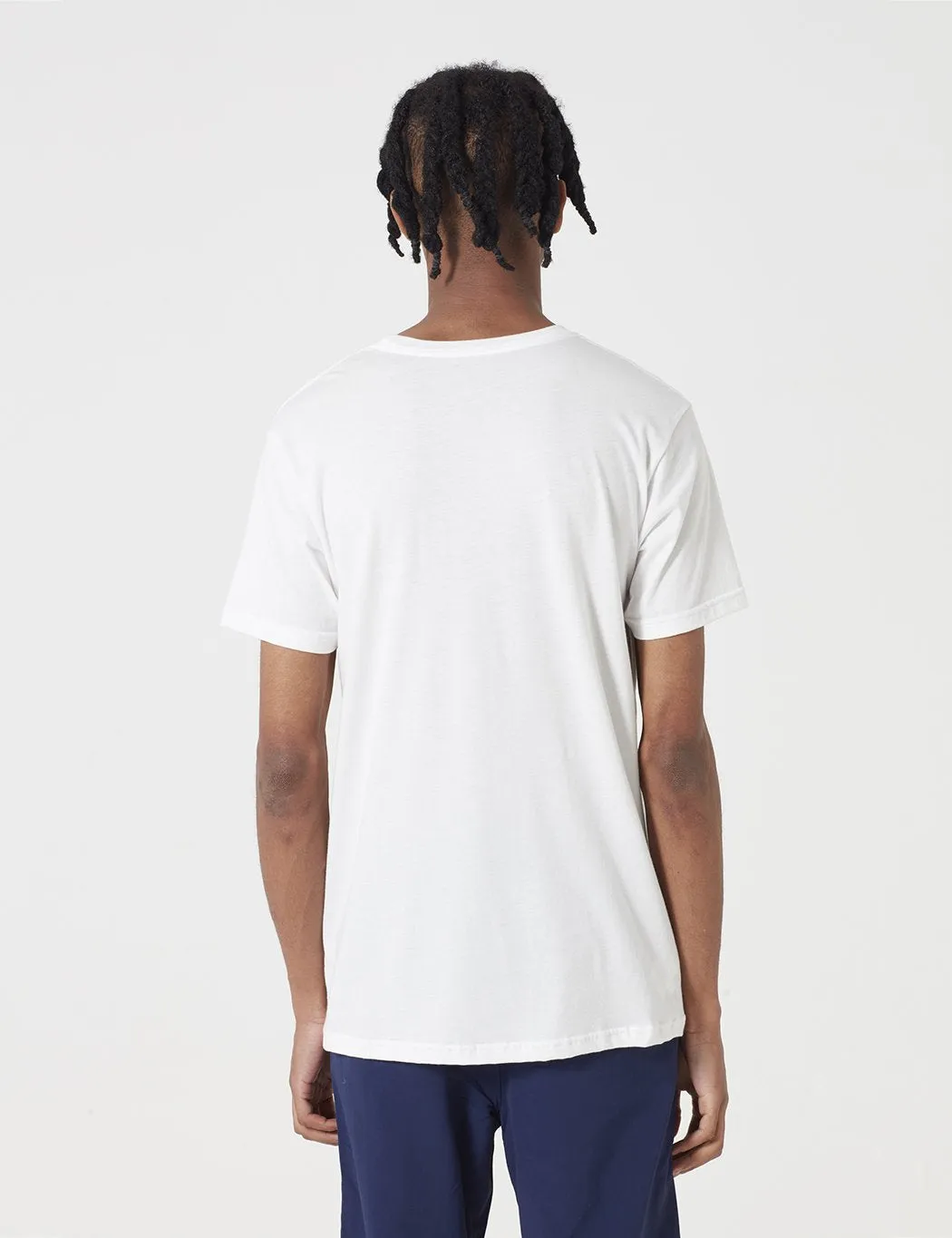 Patagonia Text Logo Organic T-Shirt - White