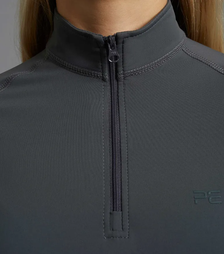 PEI Ombretta Technical Riding Layer - Charcoal