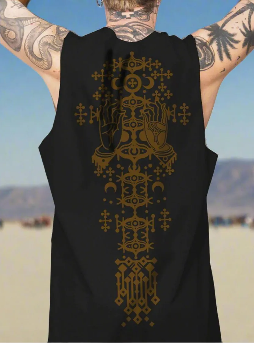 Plazmalab Mens Danza Tank - Black