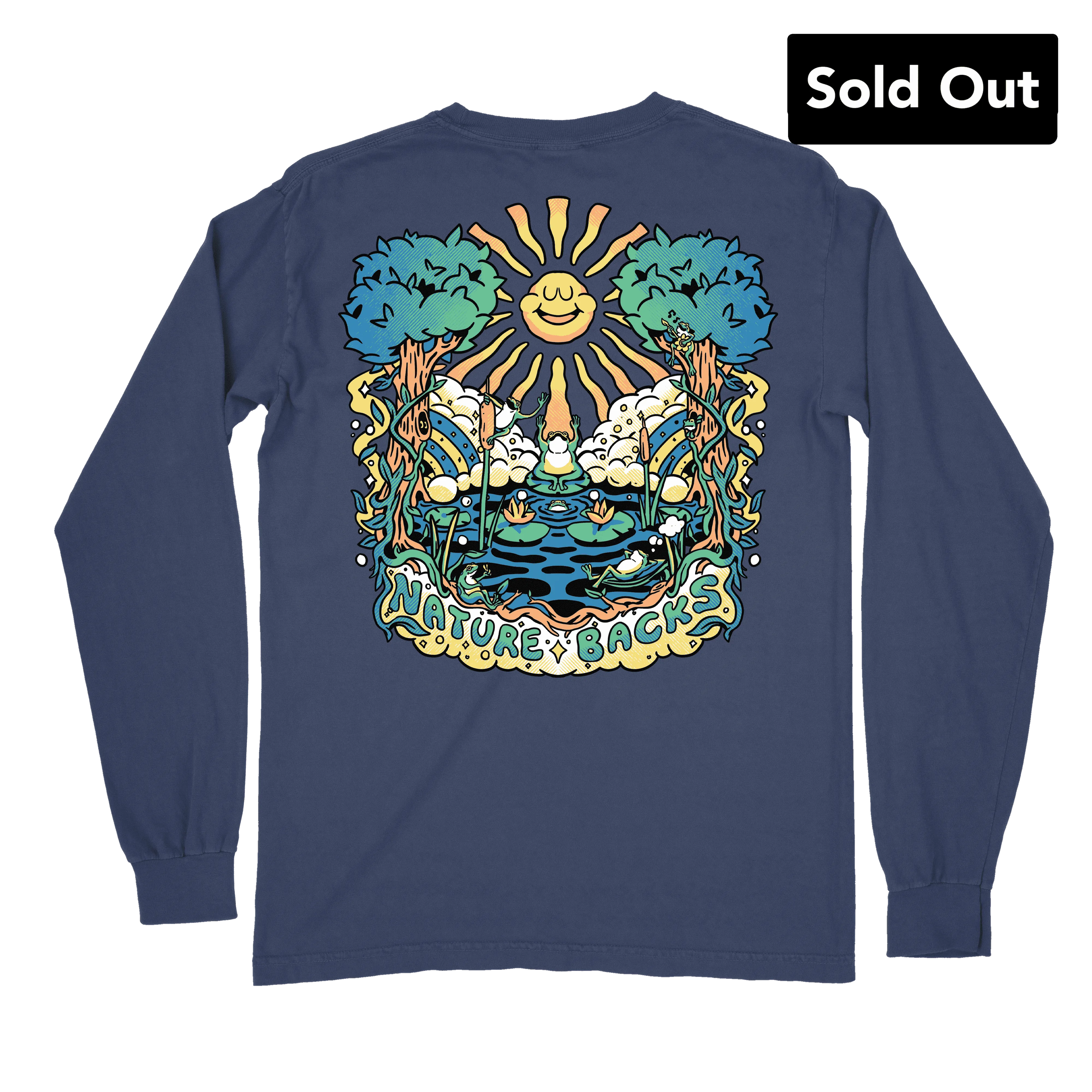 Radiance Long Sleeve (Deep Blue)