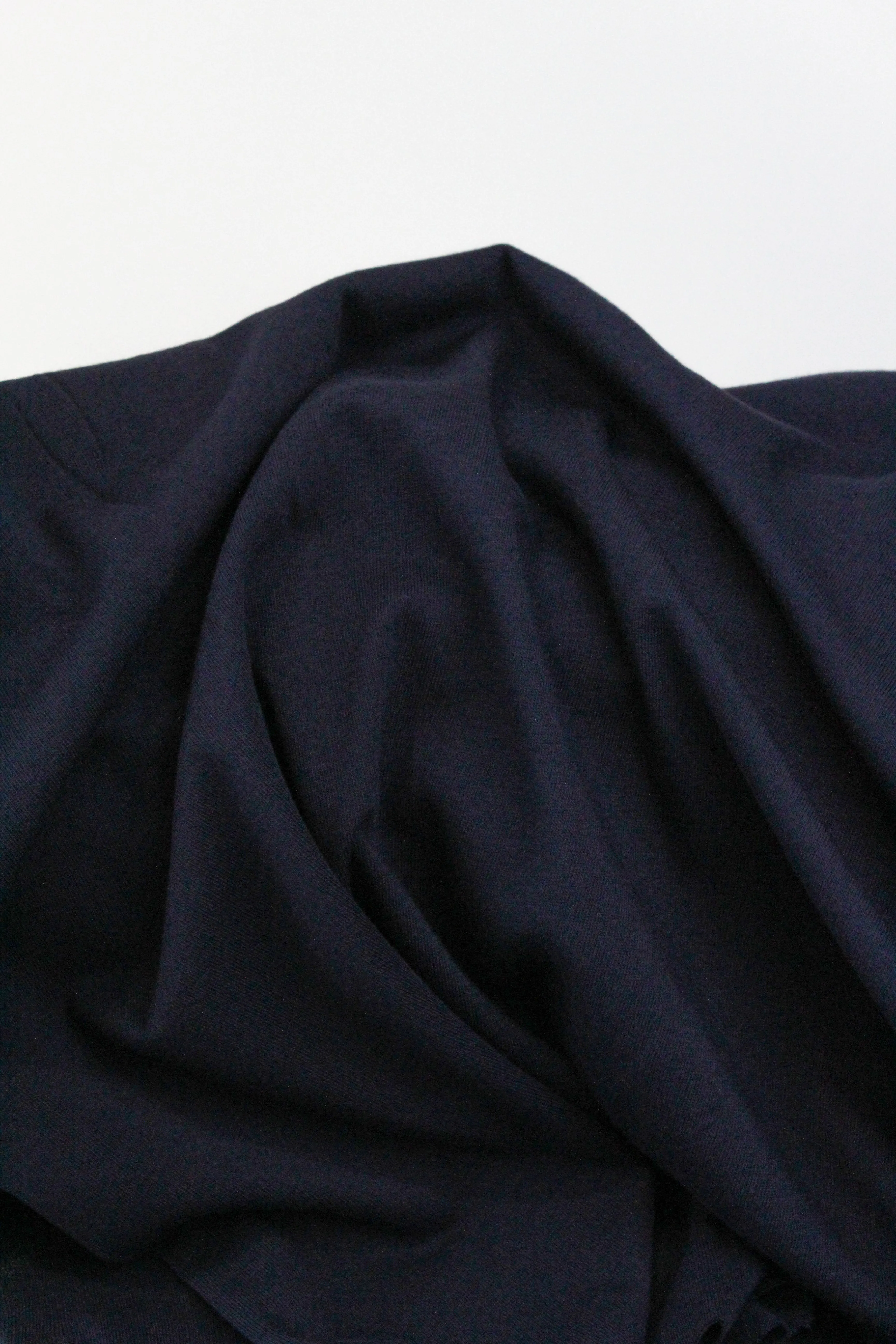 Raewyn - Soft Touch Cotton Jersey | Navy #9