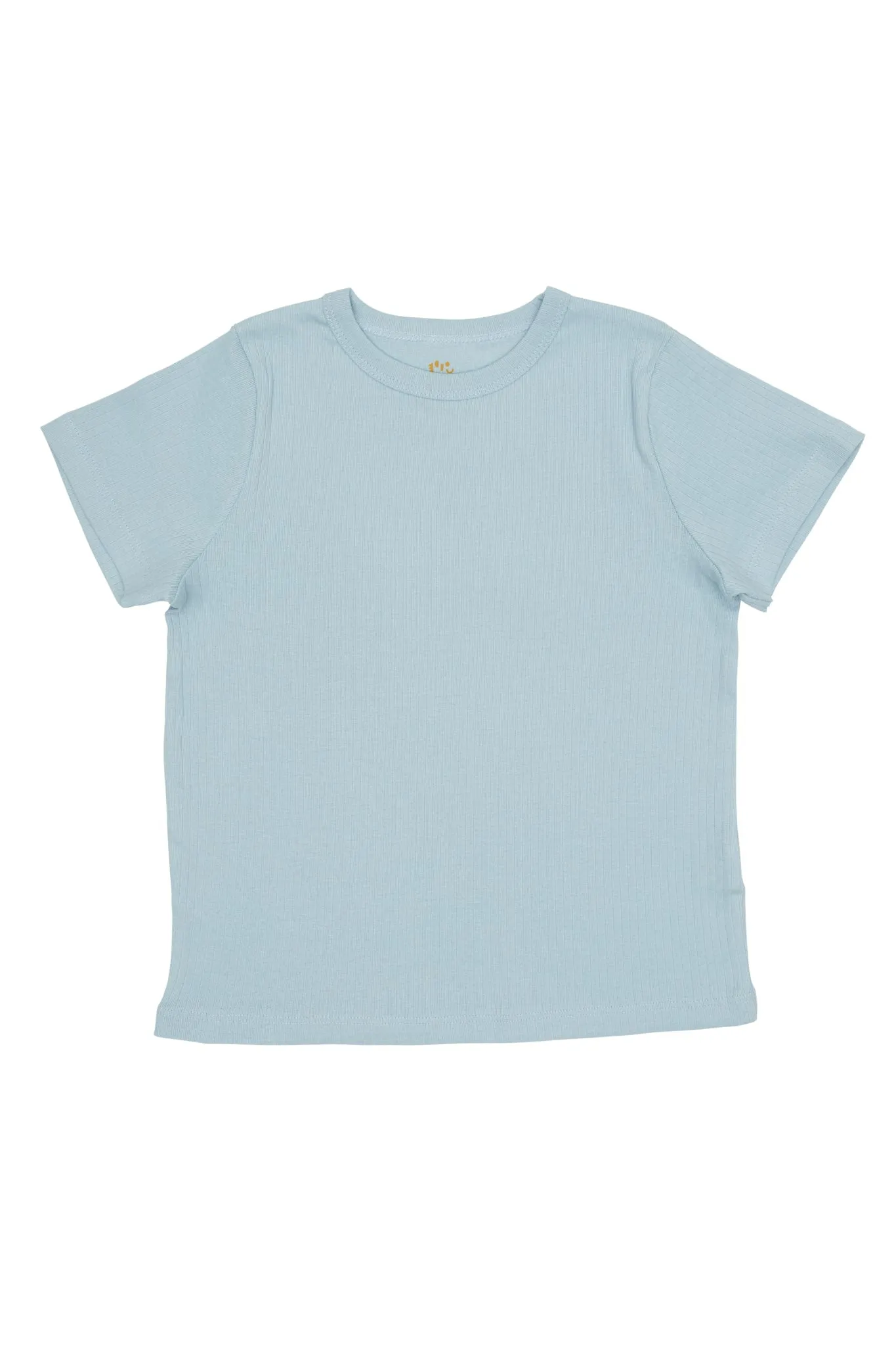 RIB JERSEY CLASSIC TEE - LT BLUE