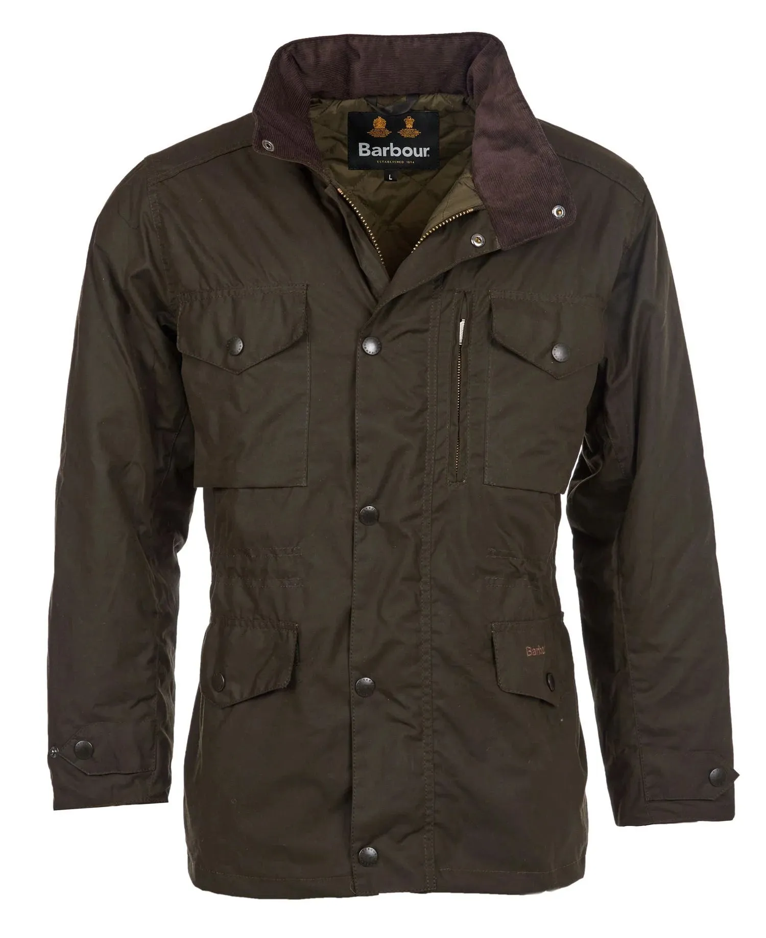 Sapper Wax Jacket - Olive