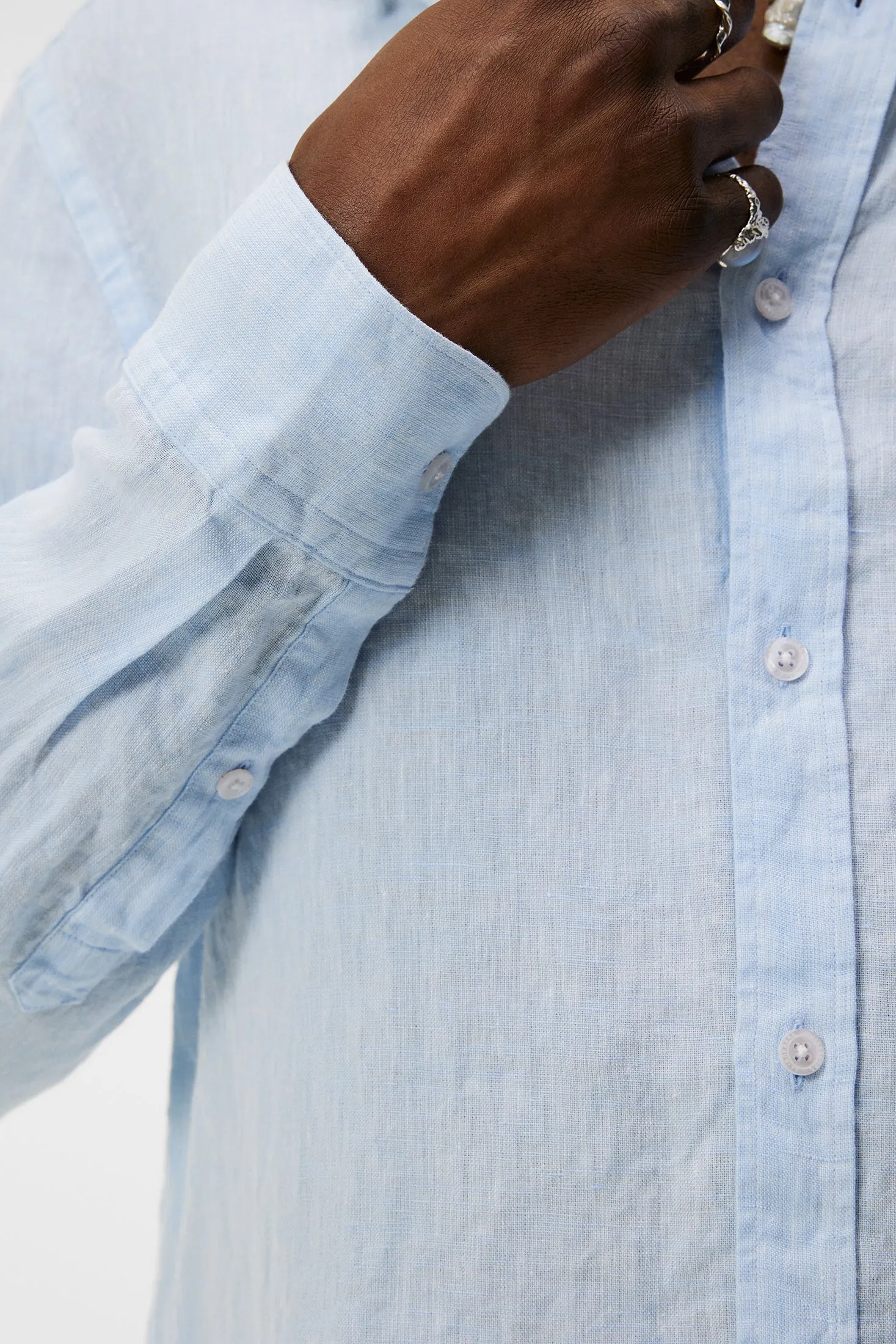 Slim Linen Melange Shirt