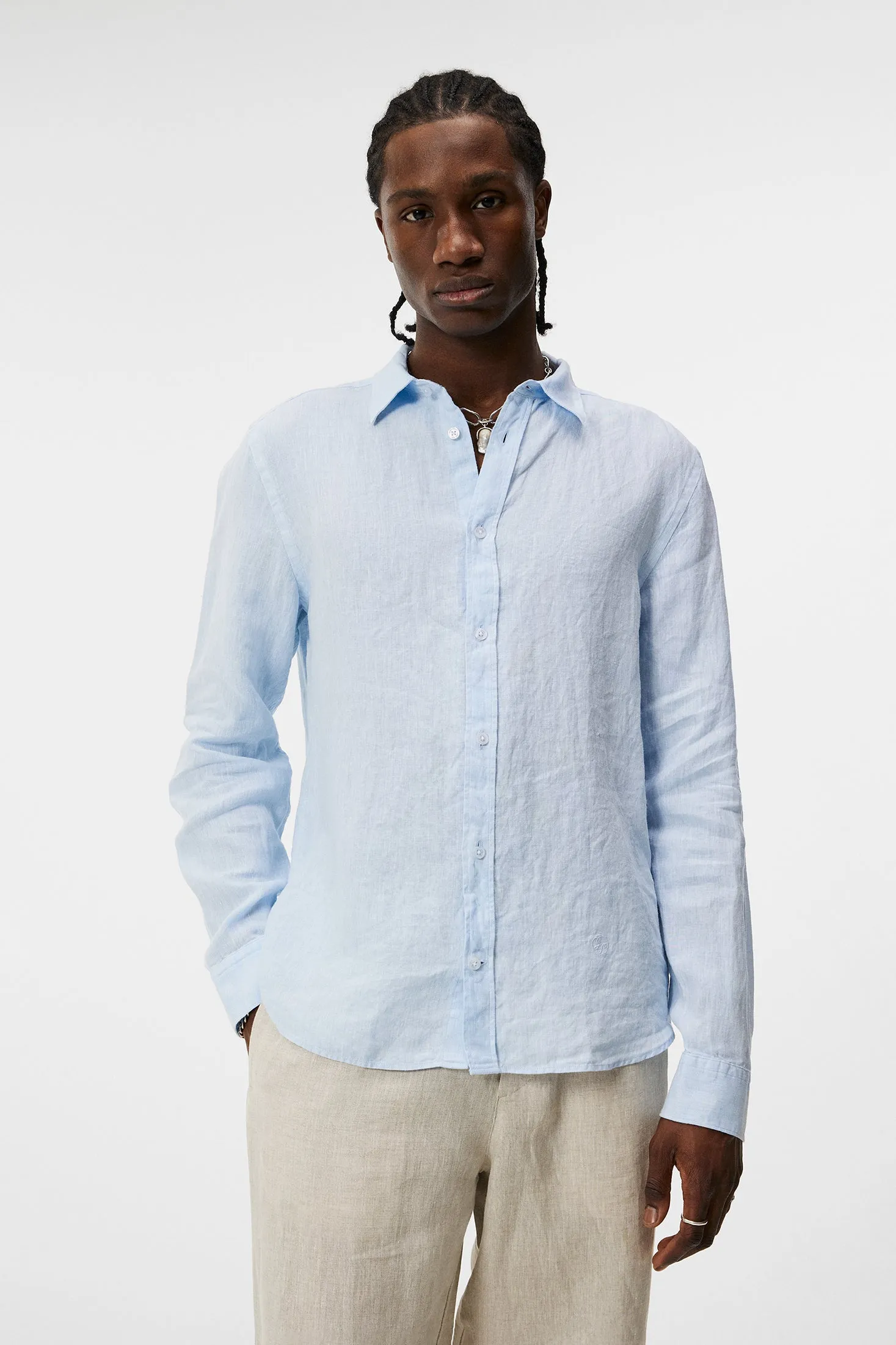 Slim Linen Melange Shirt