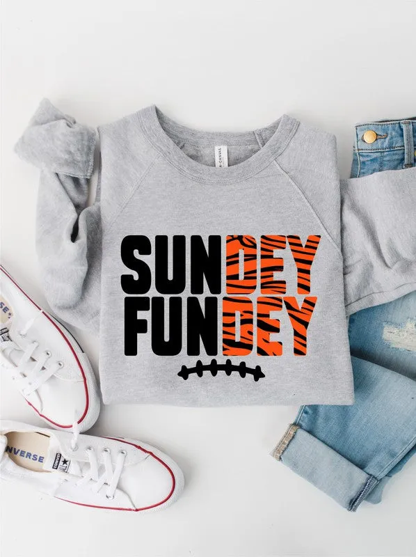 Sundey Fundey Game Day Crew Sweatshirt