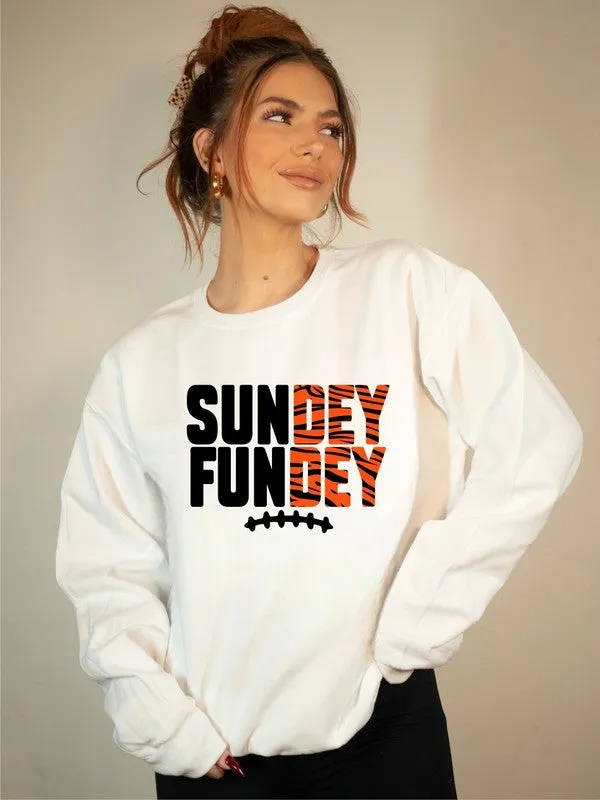 Sundey Fundey Game Day Crew Sweatshirt