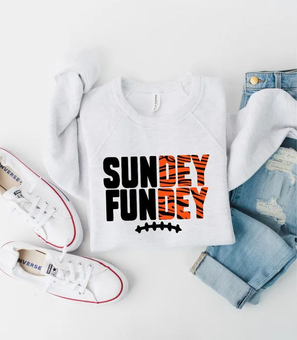 Sundey Fundey Game Day Crew Sweatshirt