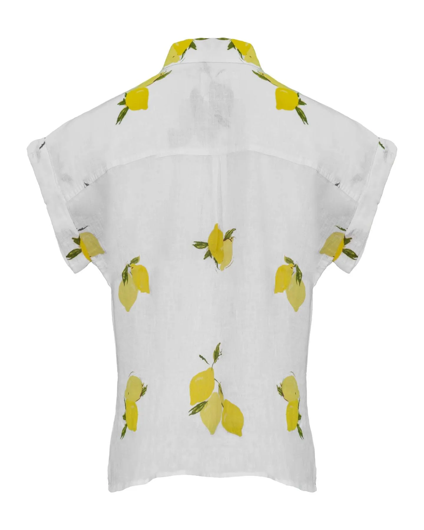 Whitney Lemon Print Shirt