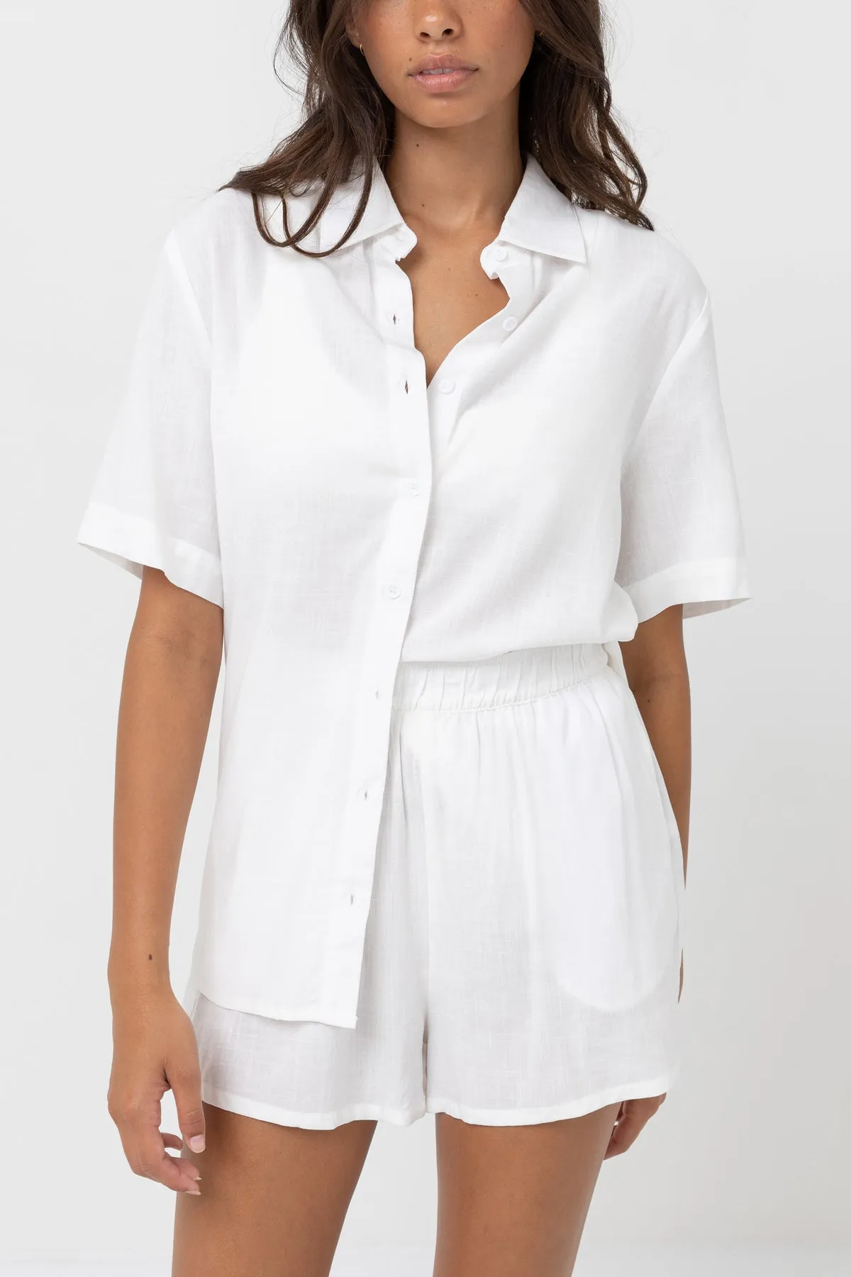 Women's Classic Lounge Shirt - White