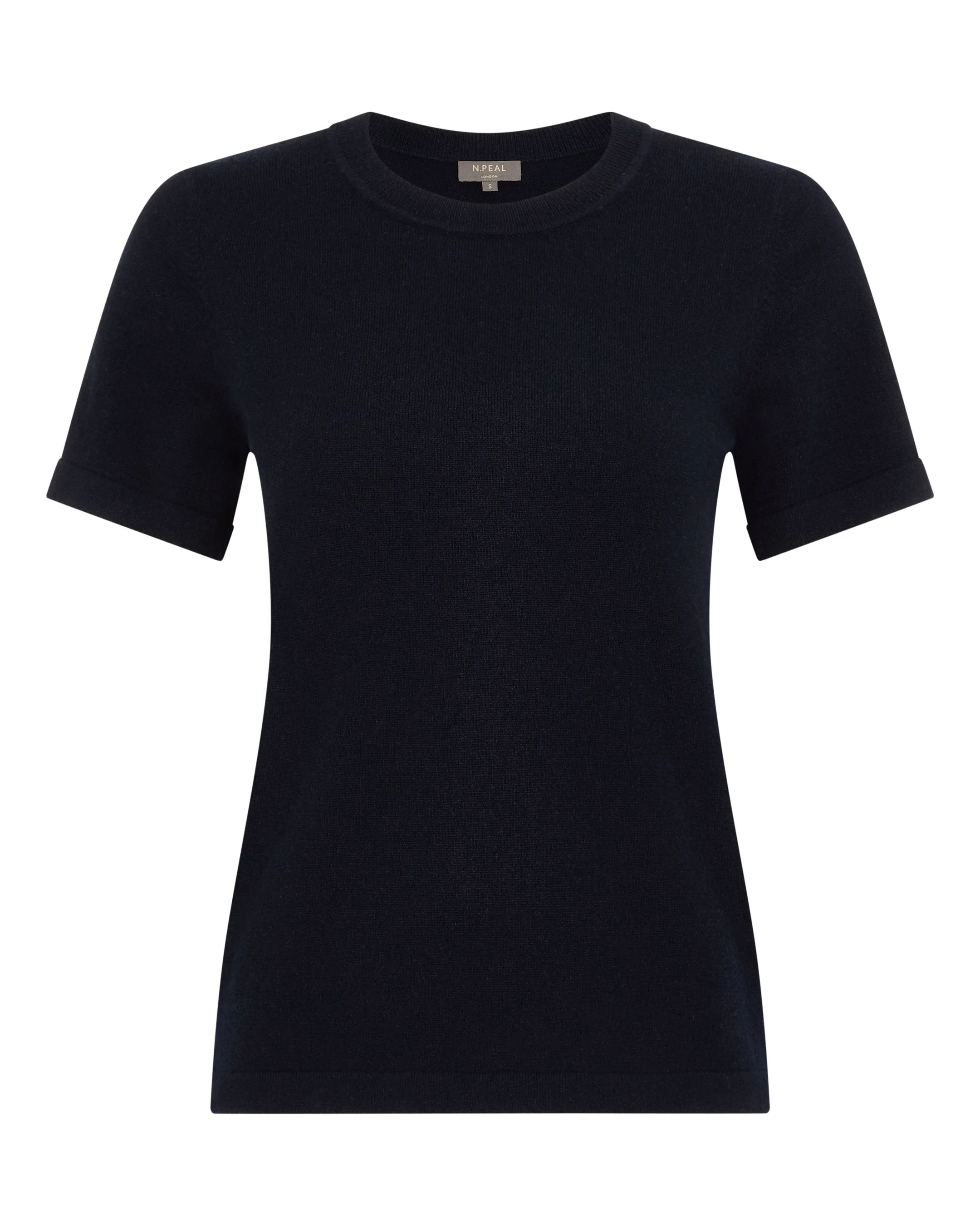 Women's Lottie Cashmere T-Shirt Navy Blue